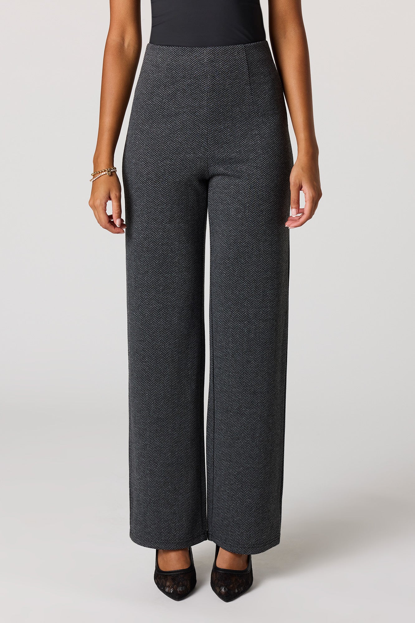 Straight Leg Knit Dress Pant - Image 5