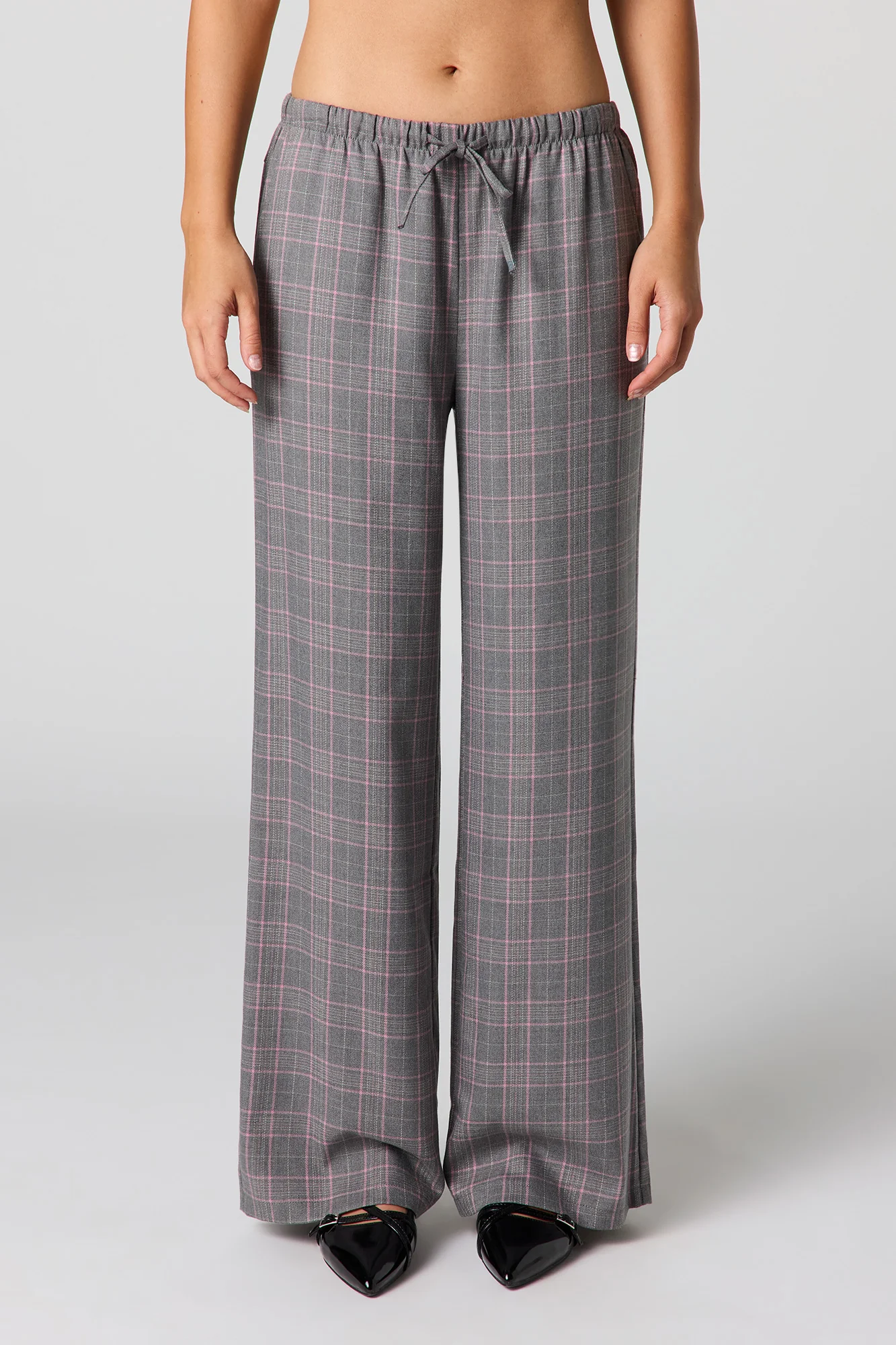 Drawstring Wide Leg Dress Pant - Image 14