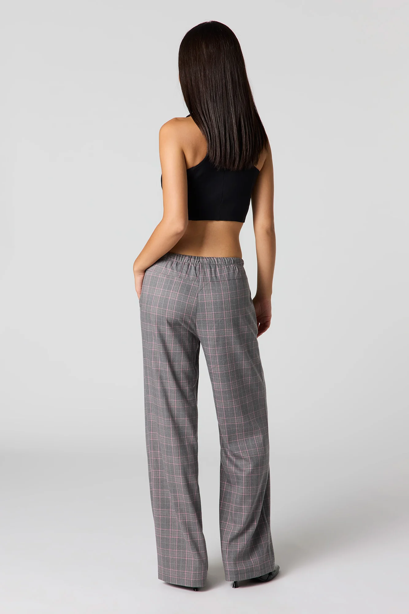 Drawstring Wide Leg Dress Pant - Image 15