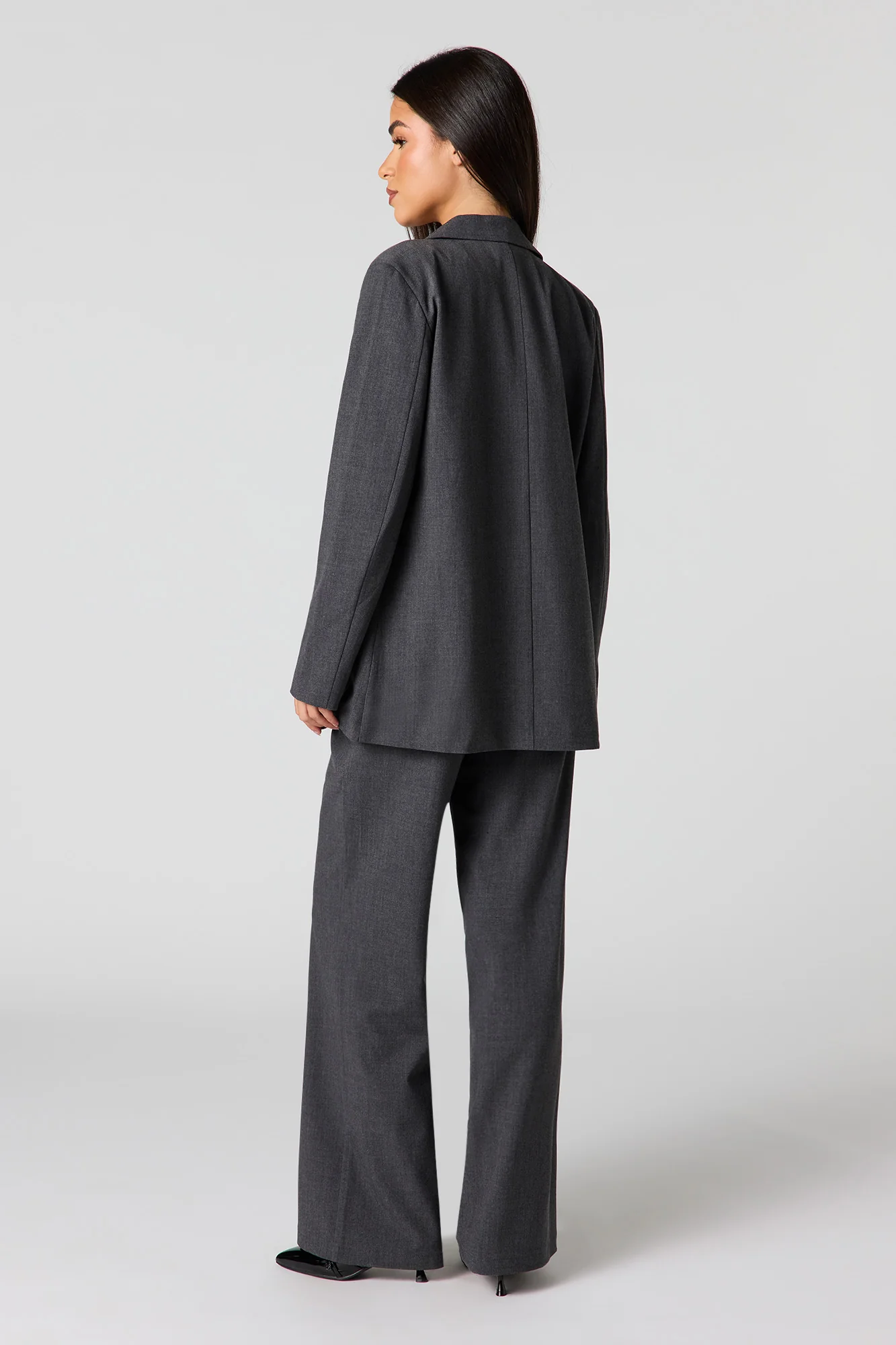 Drawstring Wide Leg Dress Pant - Image 9