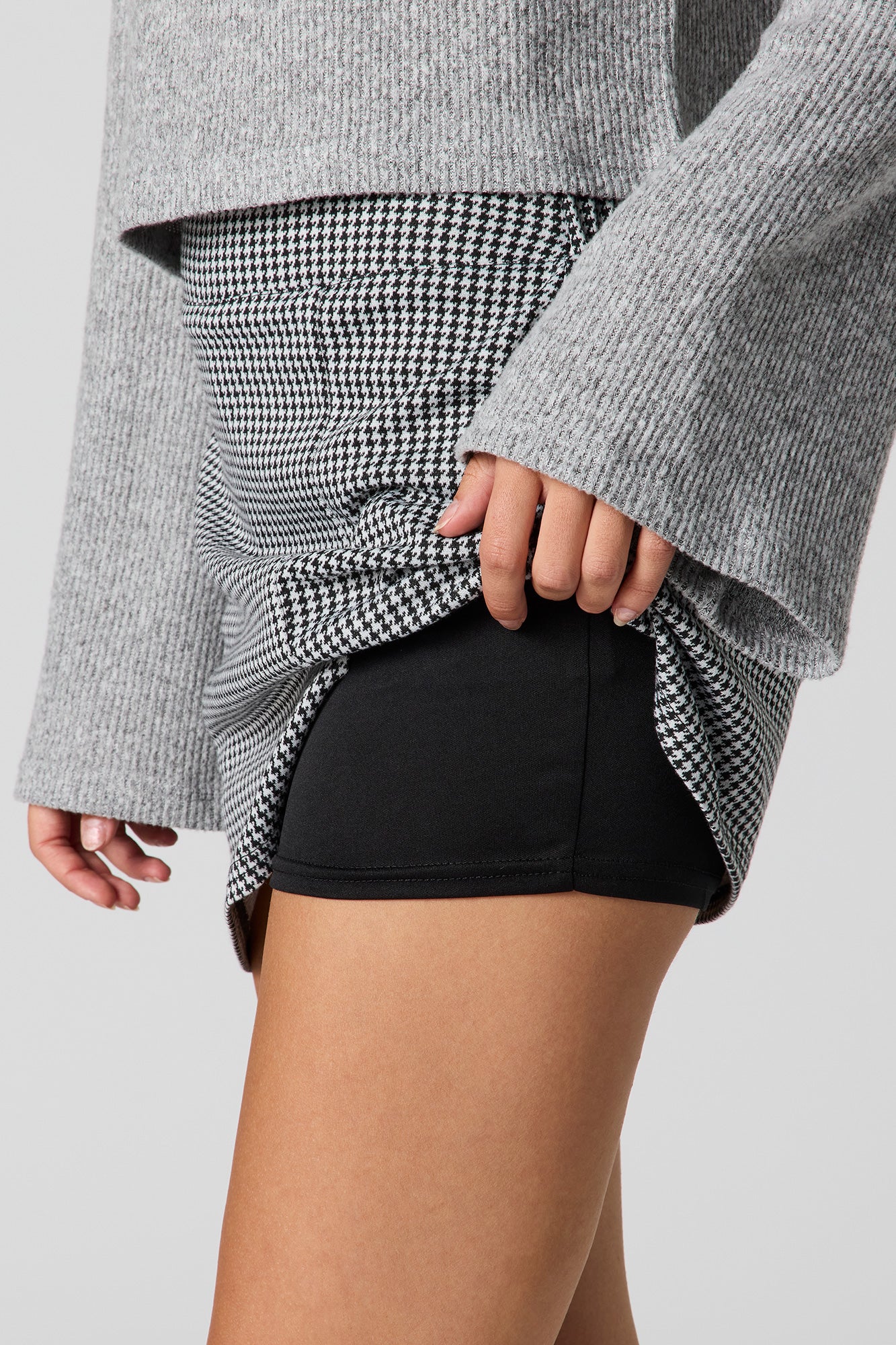 Houndstooth Mini Skort - Image 8