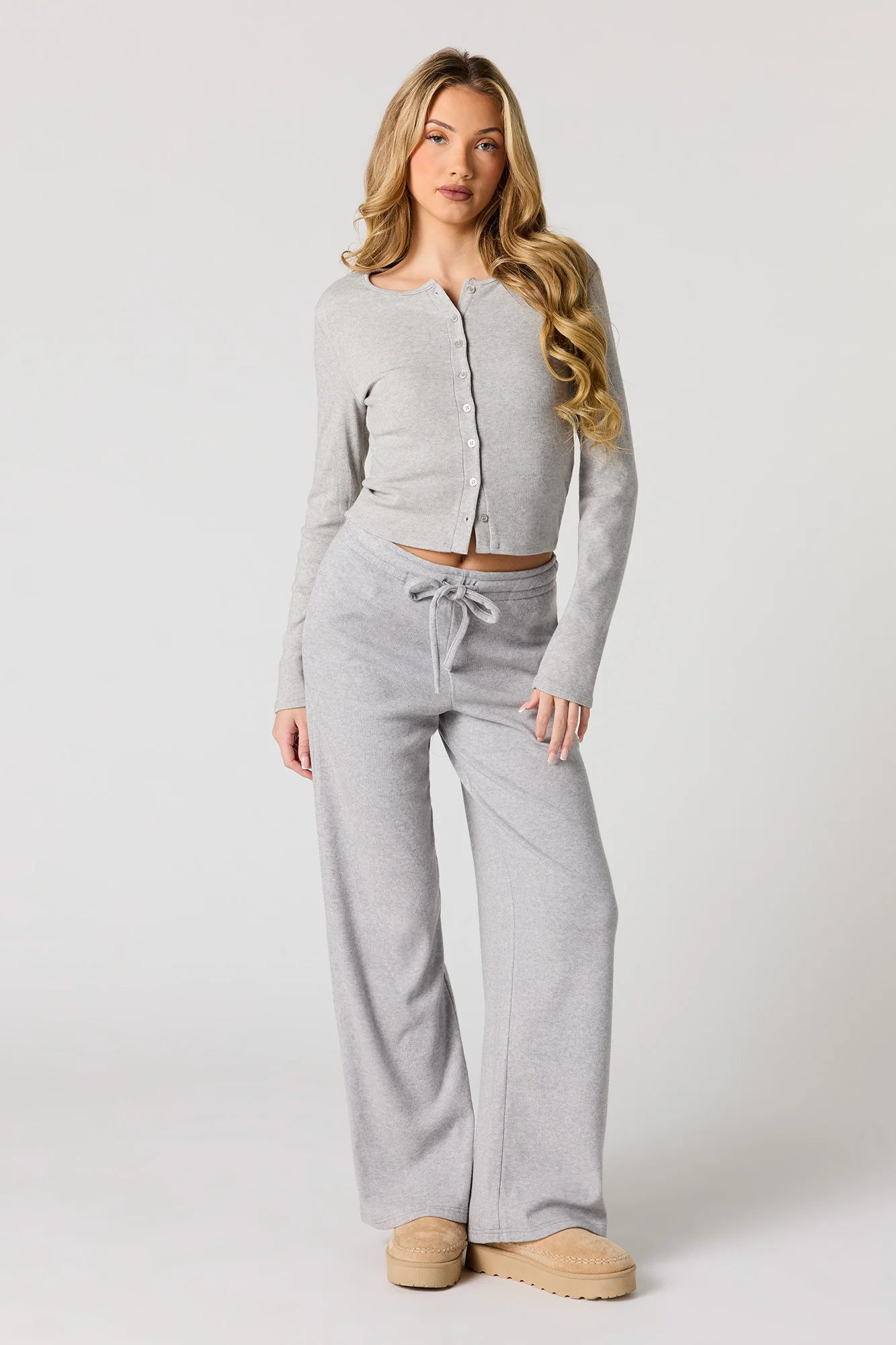 Knit Wide Leg Pant