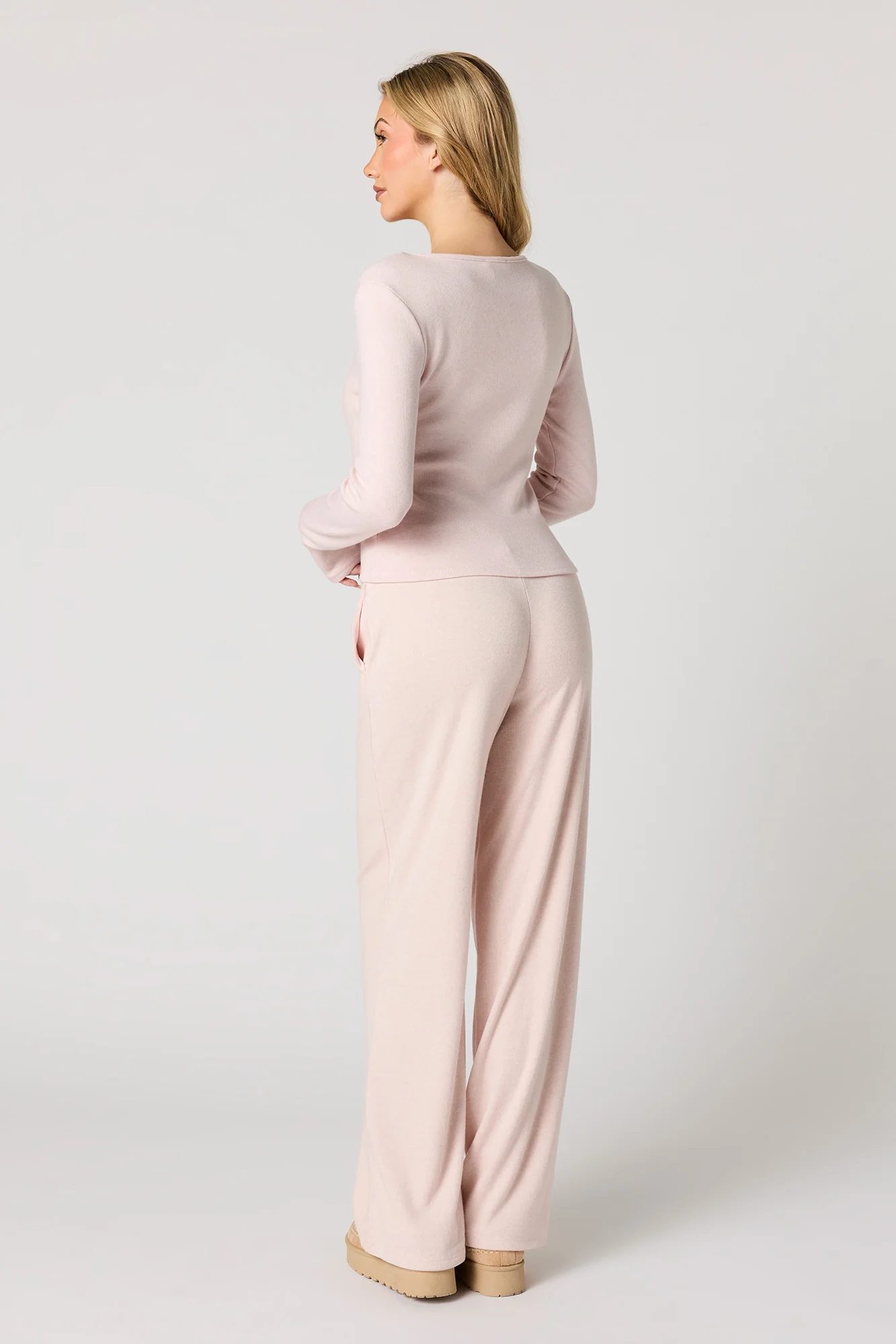 Knit Wide Leg Pant - Image 6