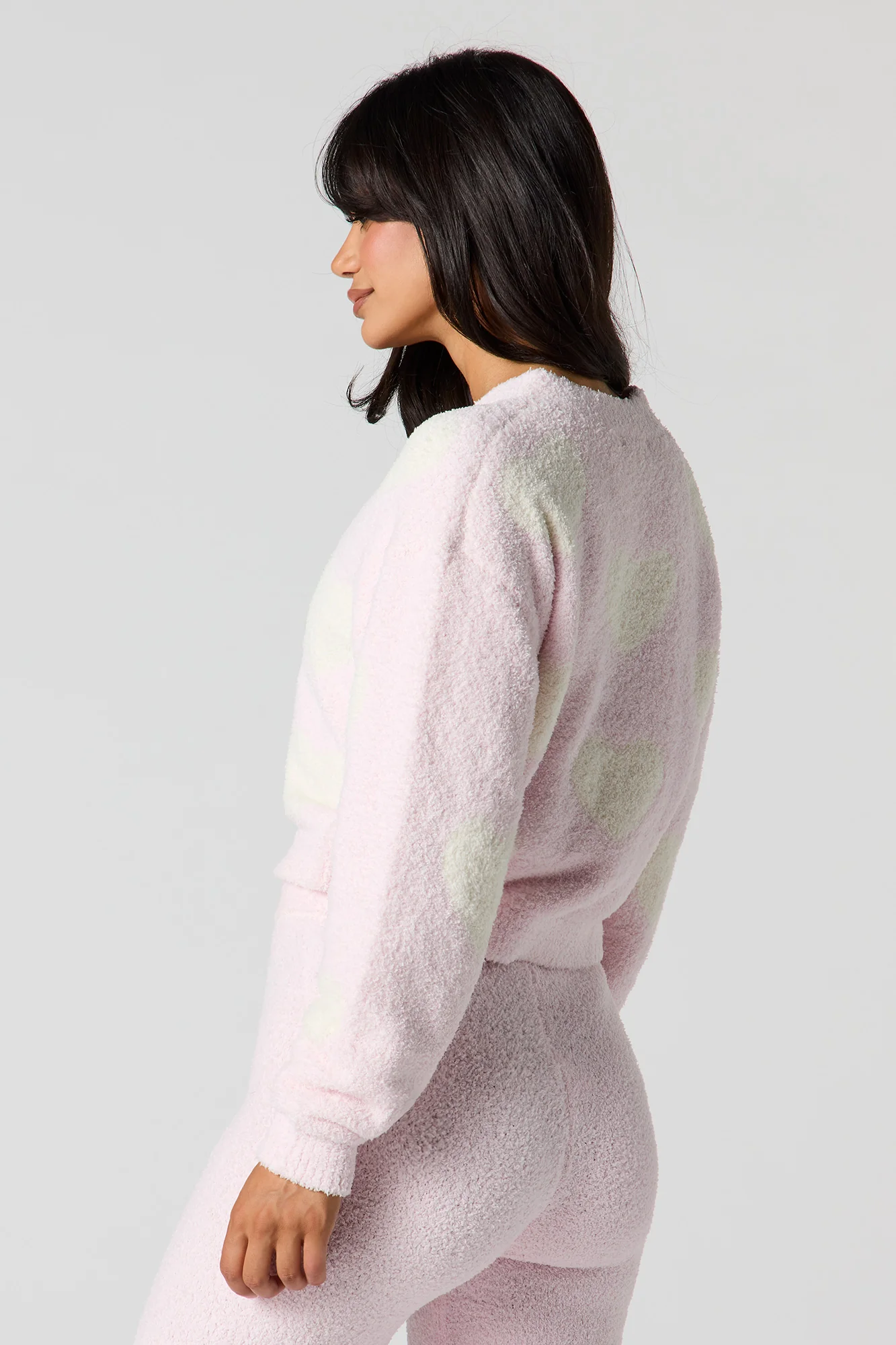 Jacquard Knit Button-Up Cardigan - Image 9