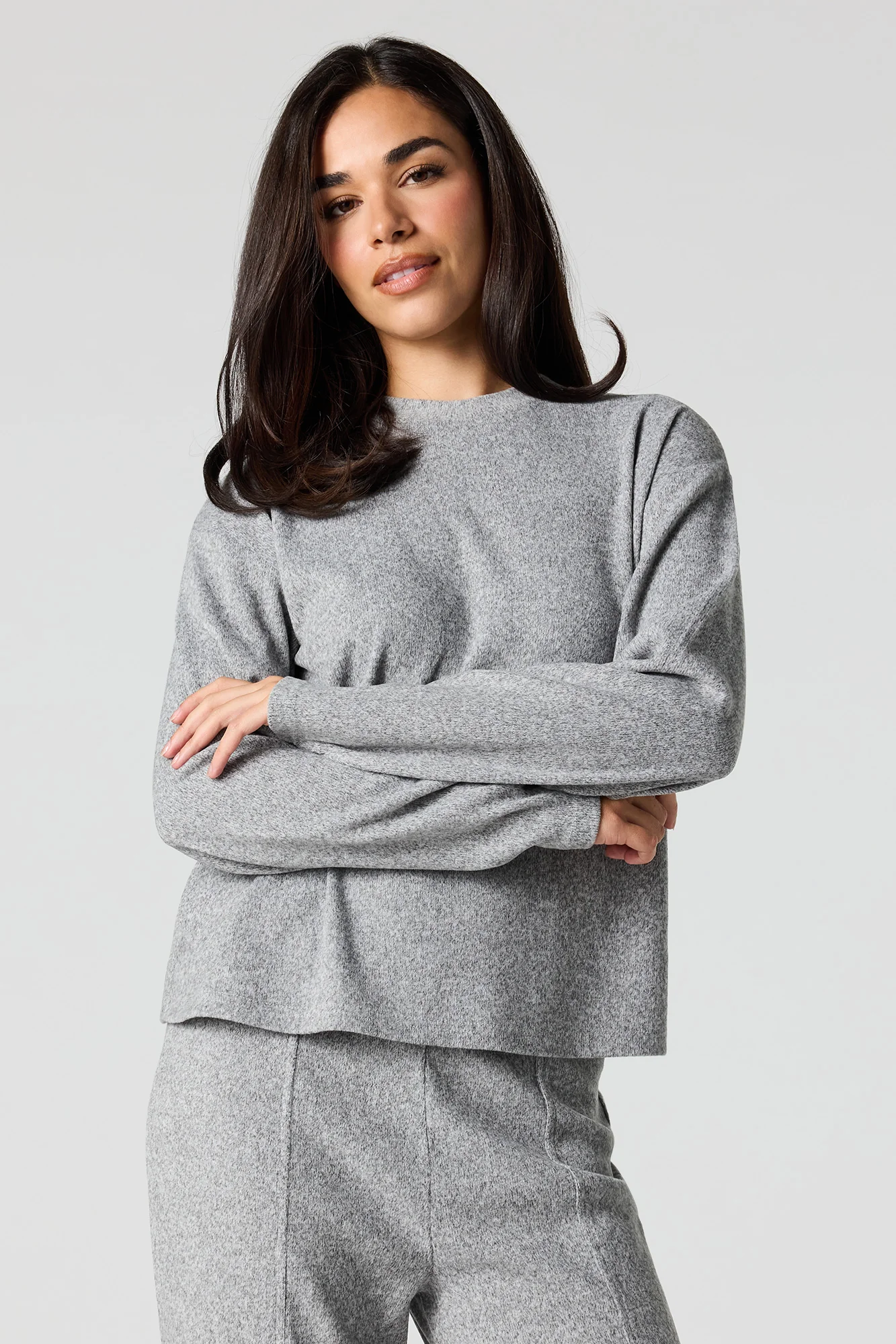 Soft Knit Long Sleeve Top - Image 4