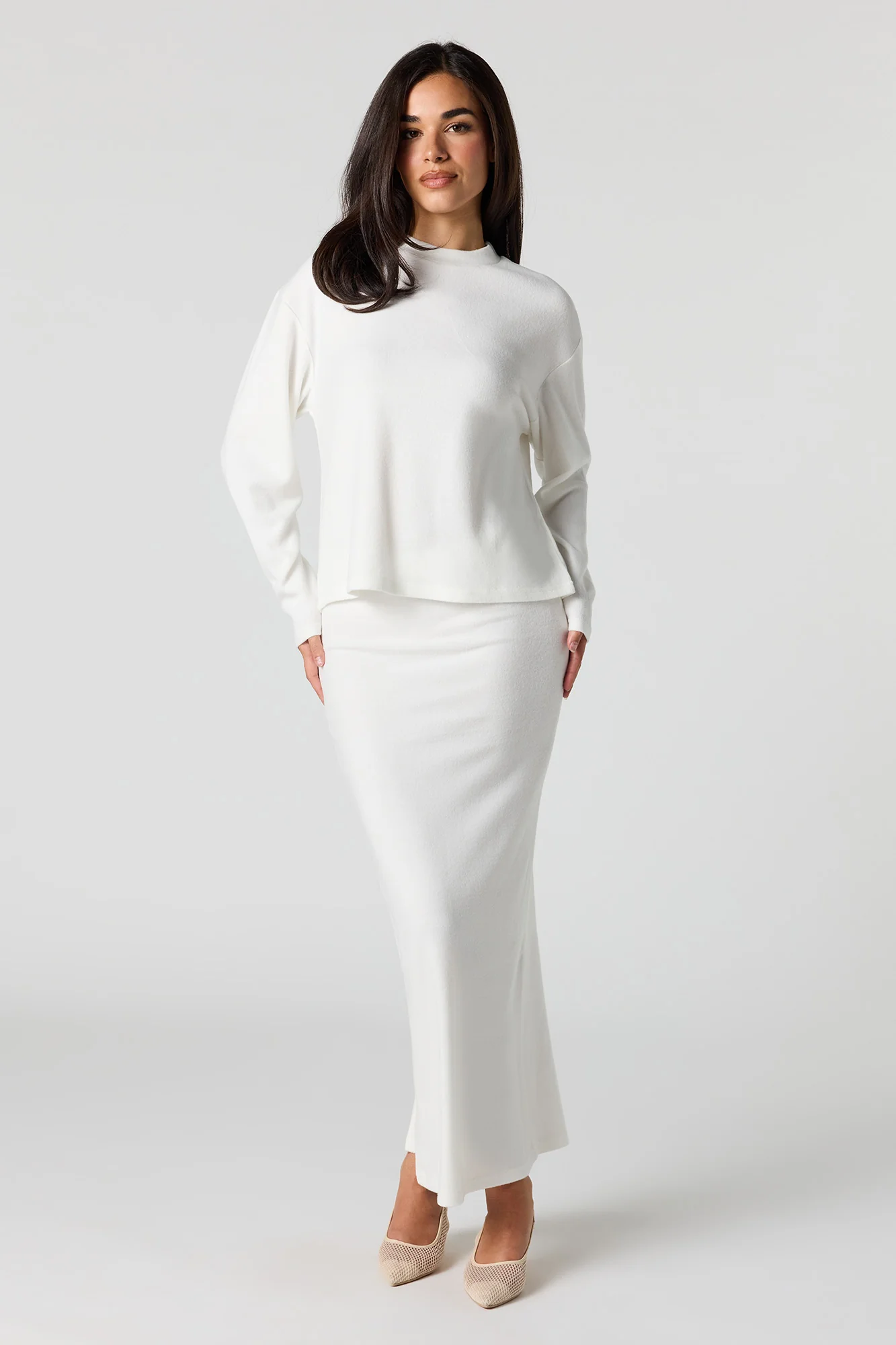 Soft Knit Maxi Skirt - Image 7