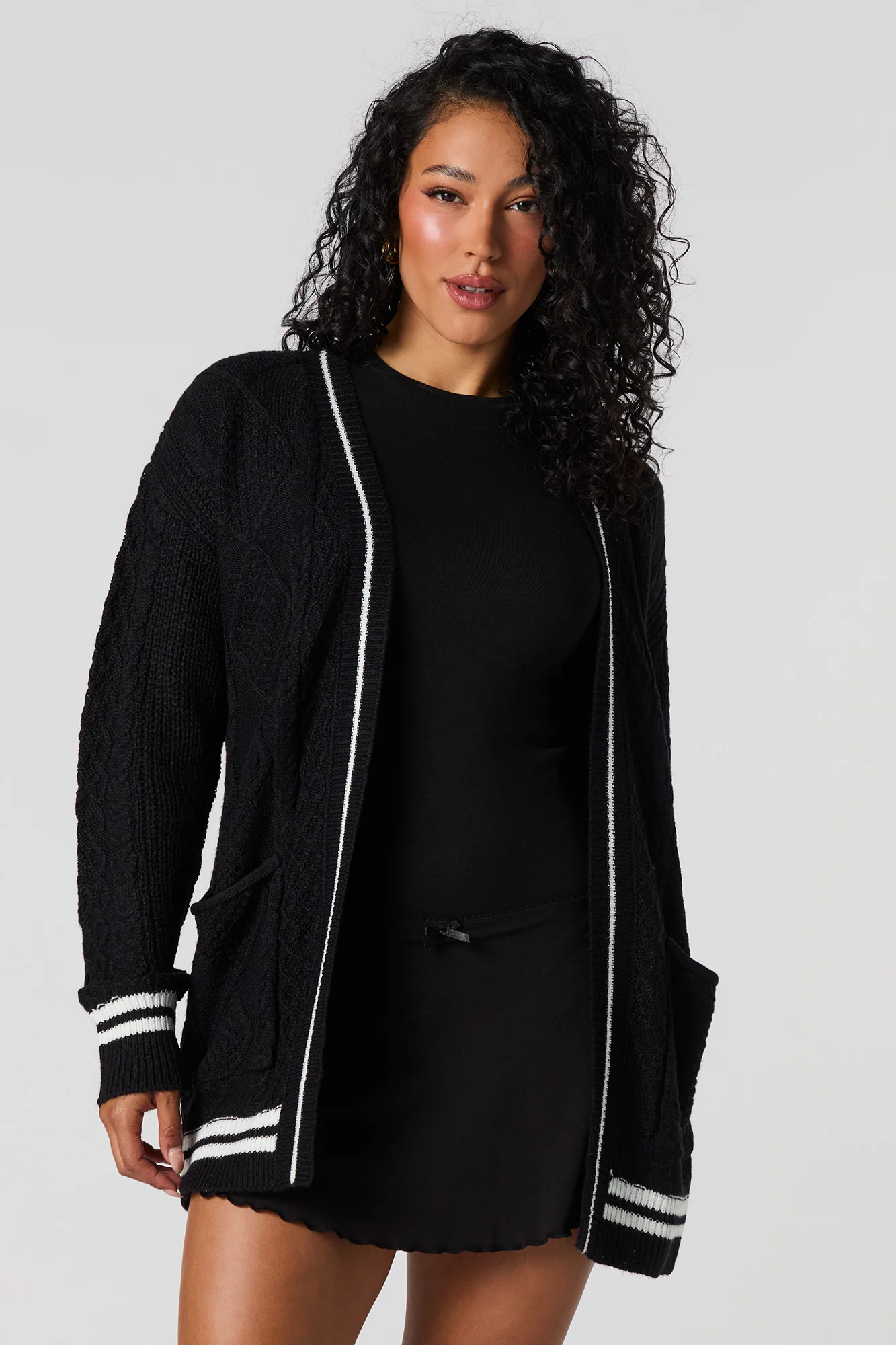 Cable Knit Cardigan