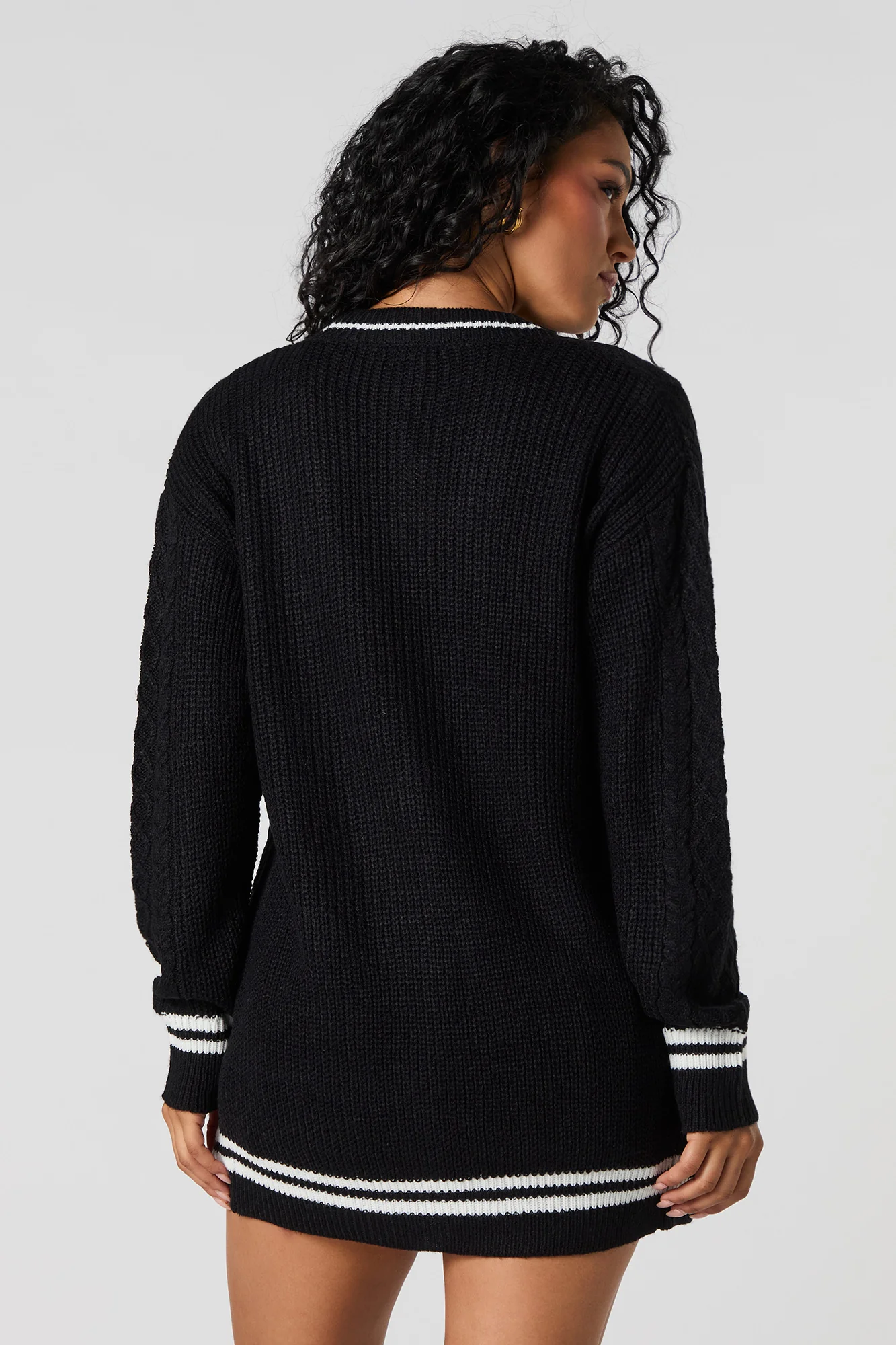 Cable Knit Cardigan - Image 2