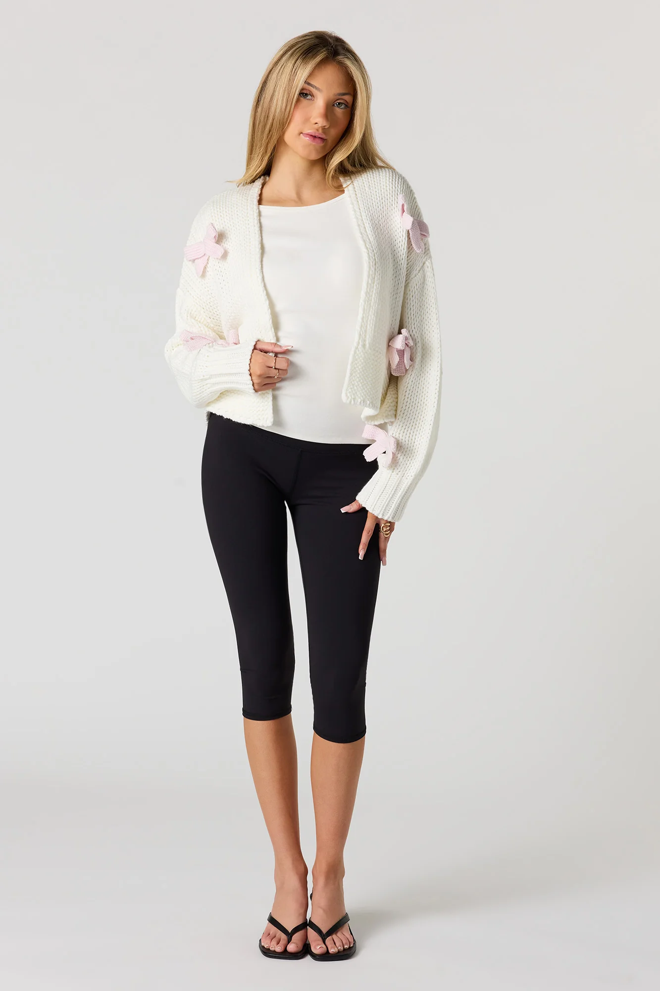 Chunky Knit Cardigan - Image 6