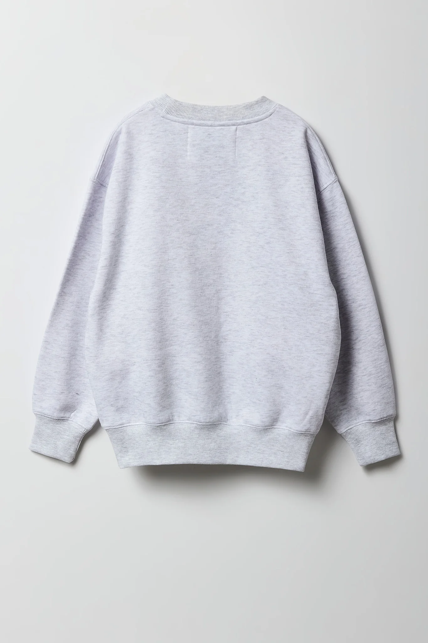 Girls Fleece Oversized Puff Print Sweatshirt - Image 2