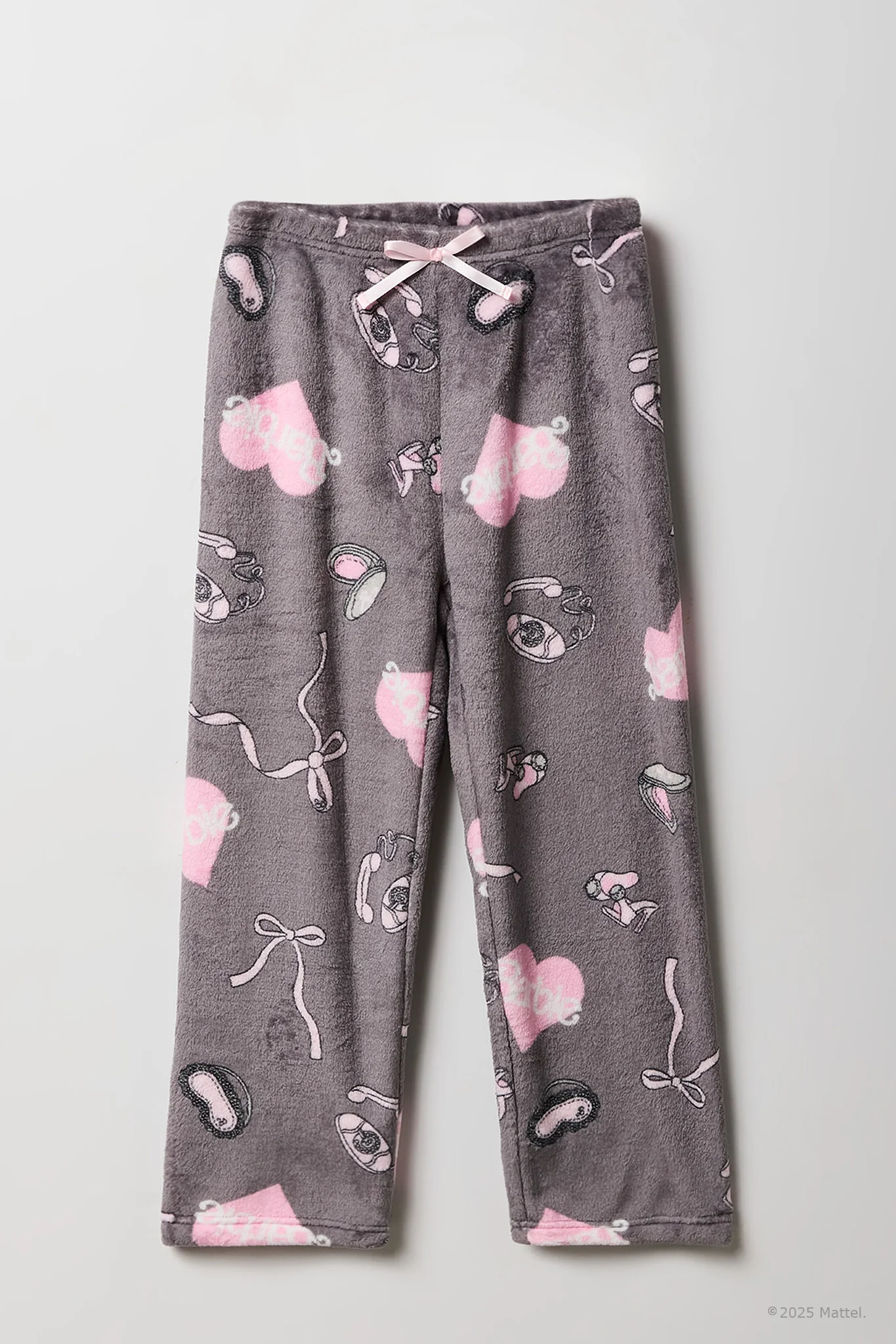 Barbie™ Girls Plush Pajama Pant - Image 3