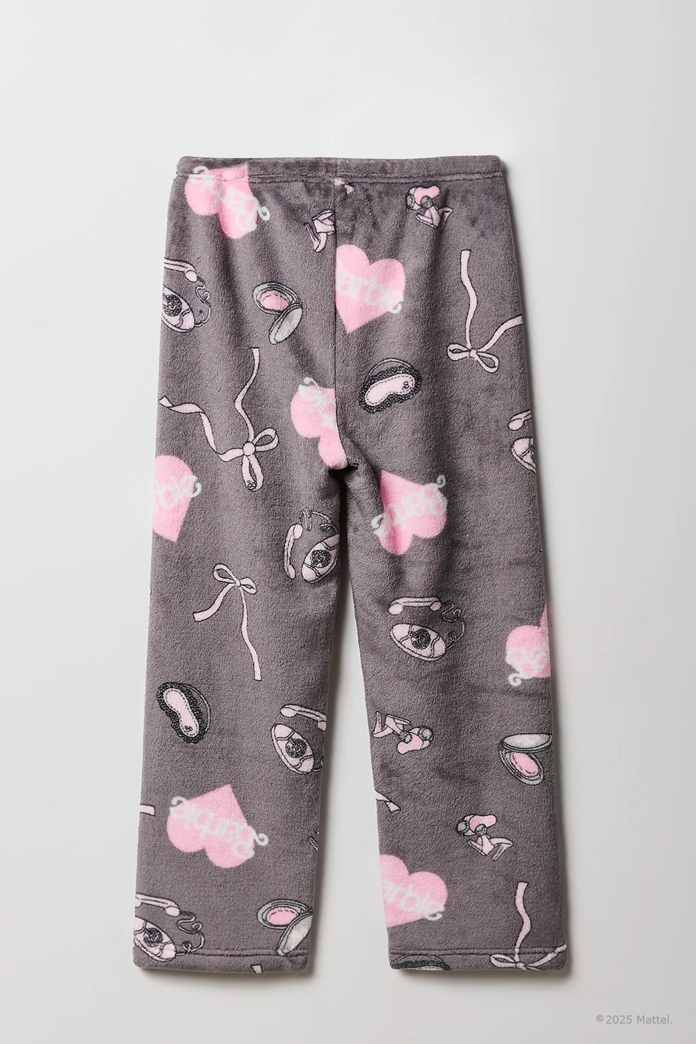 Barbie™ Girls Plush Pajama Pant - Image 4