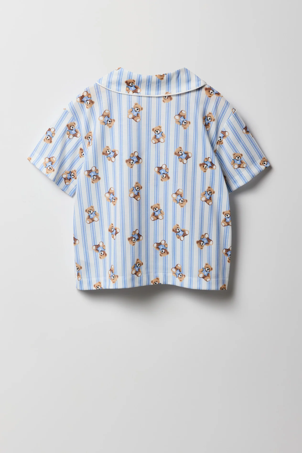 Girls Button-Up Top & Pant Pajama Set - Image 24