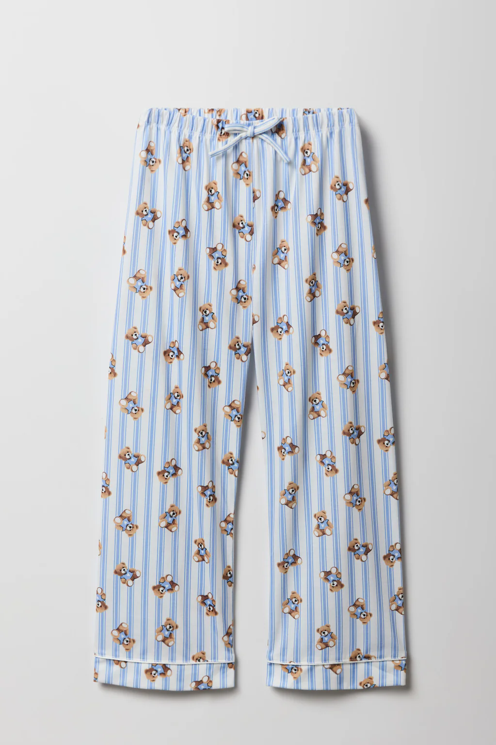 Girls Button-Up Top & Pant Pajama Set - Image 25
