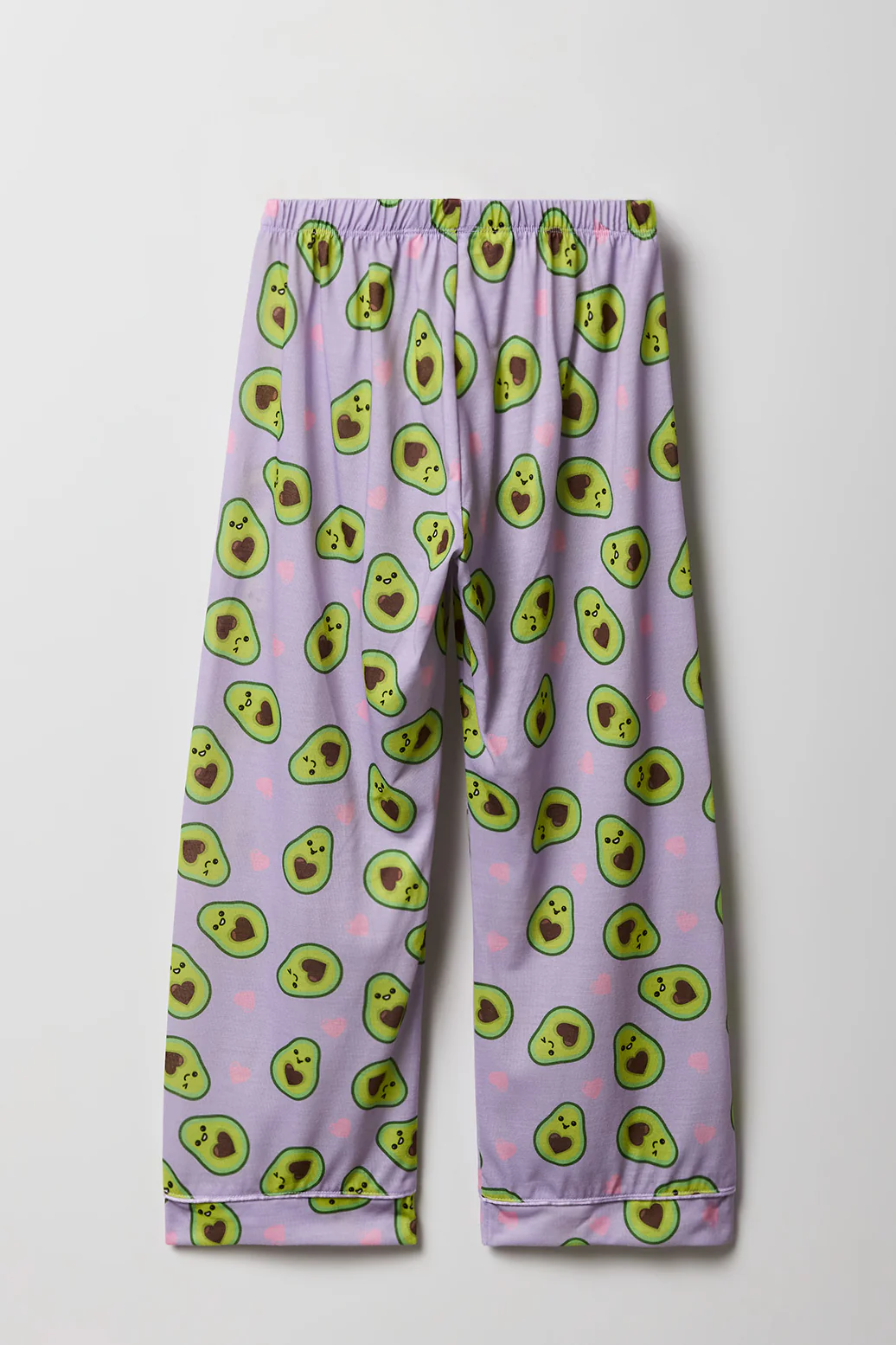 Girls Button-Up Top & Pant Pajama Set - Image 5