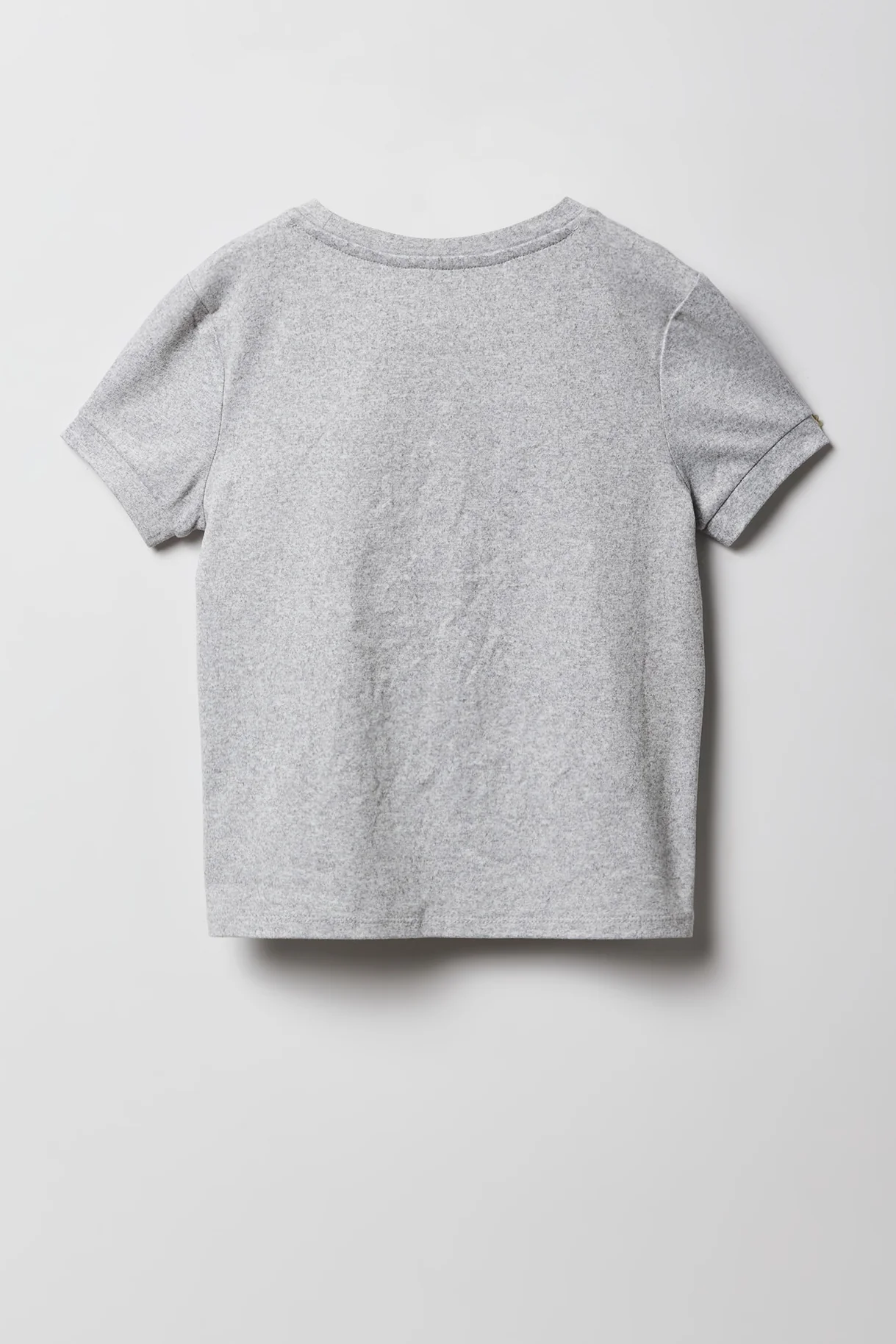 Girls Cute Graphic T-Shirt & Printed Velour Pajama Set - Image 13