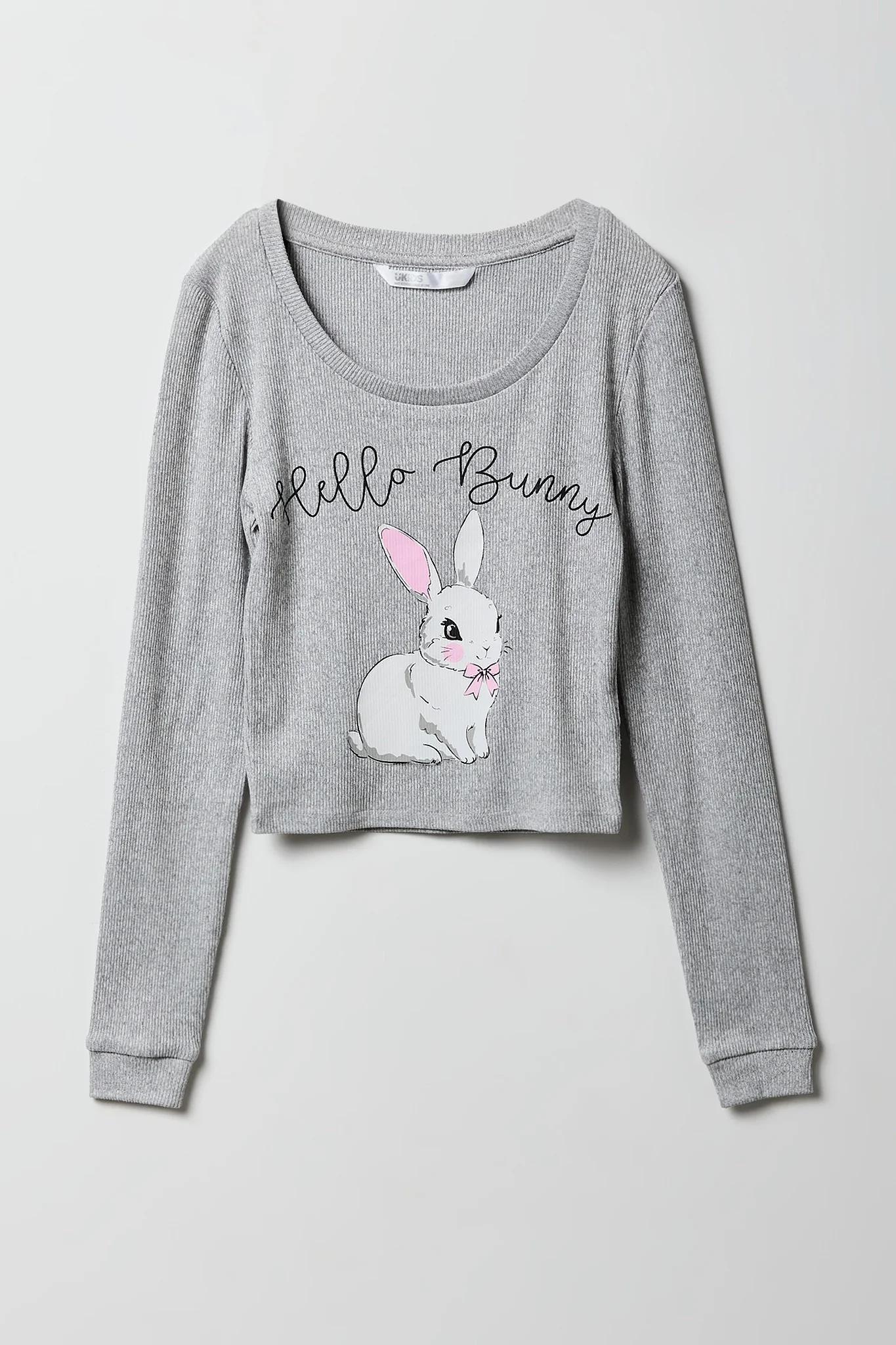 Girls Long Sleeve Top & Pant Pajama Set - Image 7