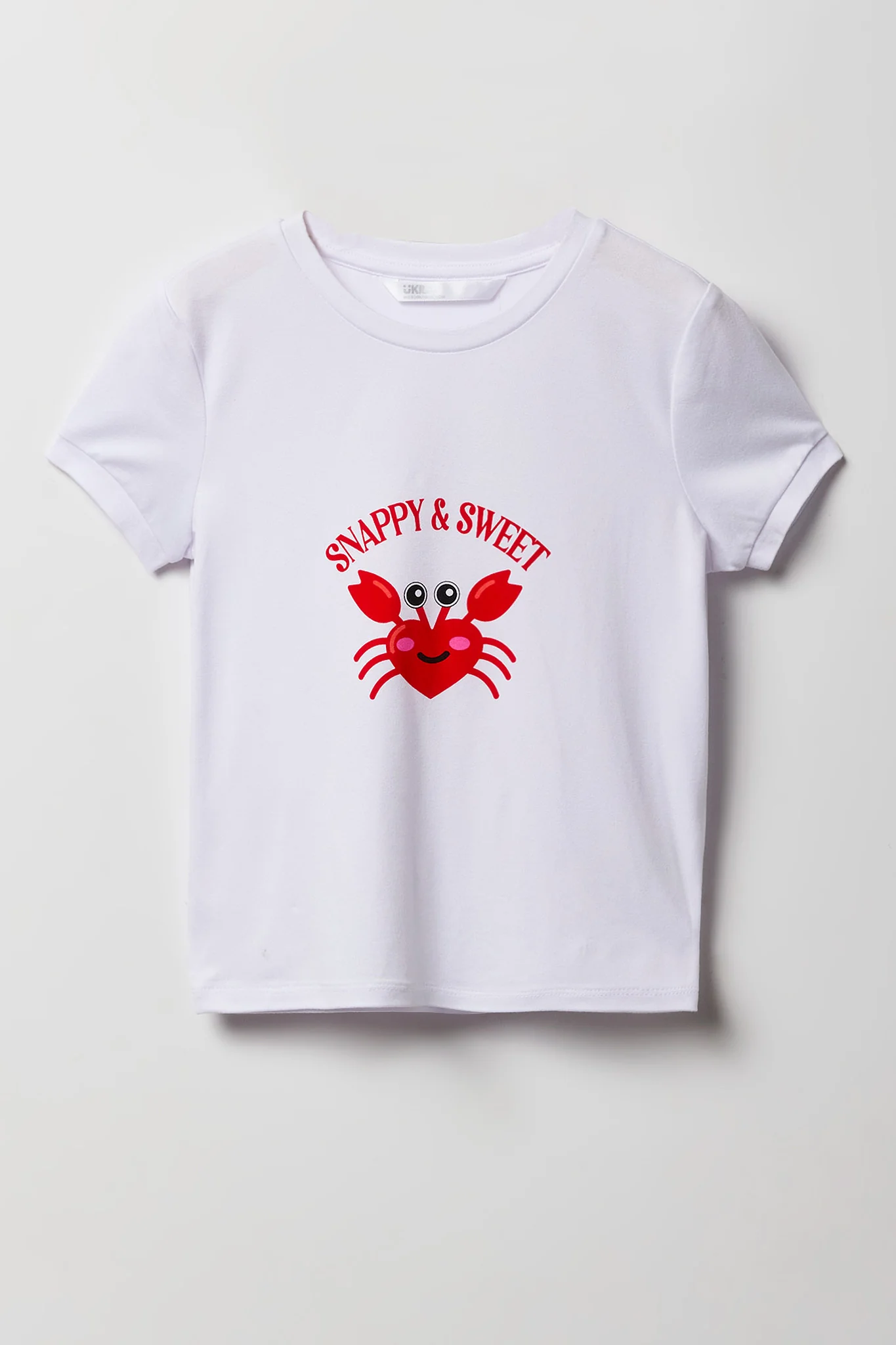 Girls Graphic T-Shirt & Plush Pant Pajama Set - Image 12