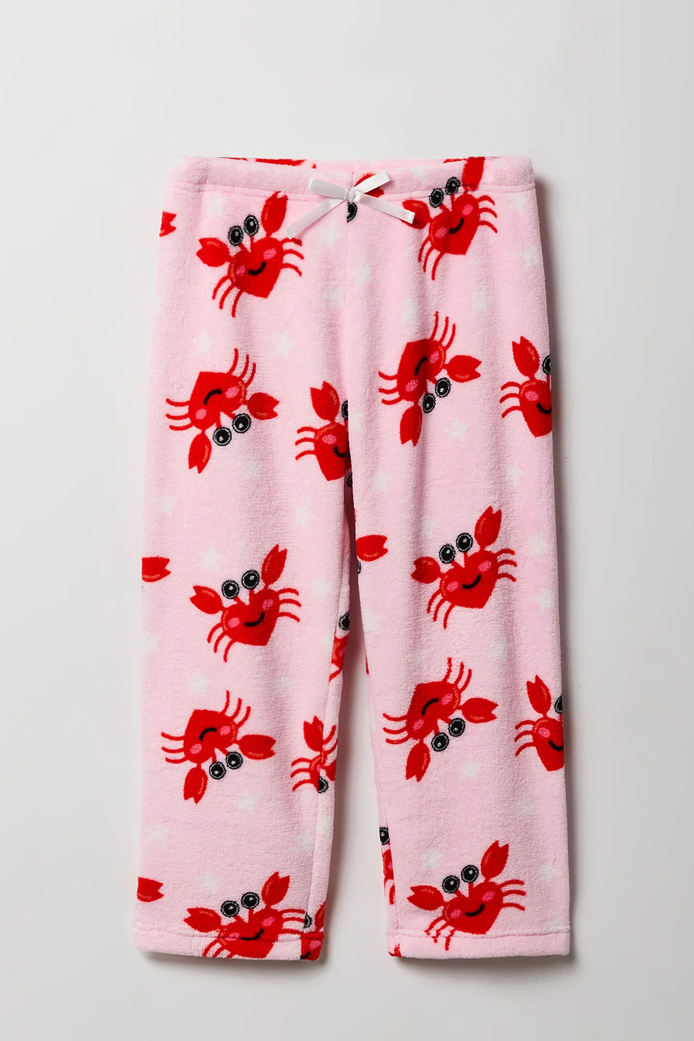 Girls Graphic T-Shirt & Plush Pant Pajama Set - Image 14