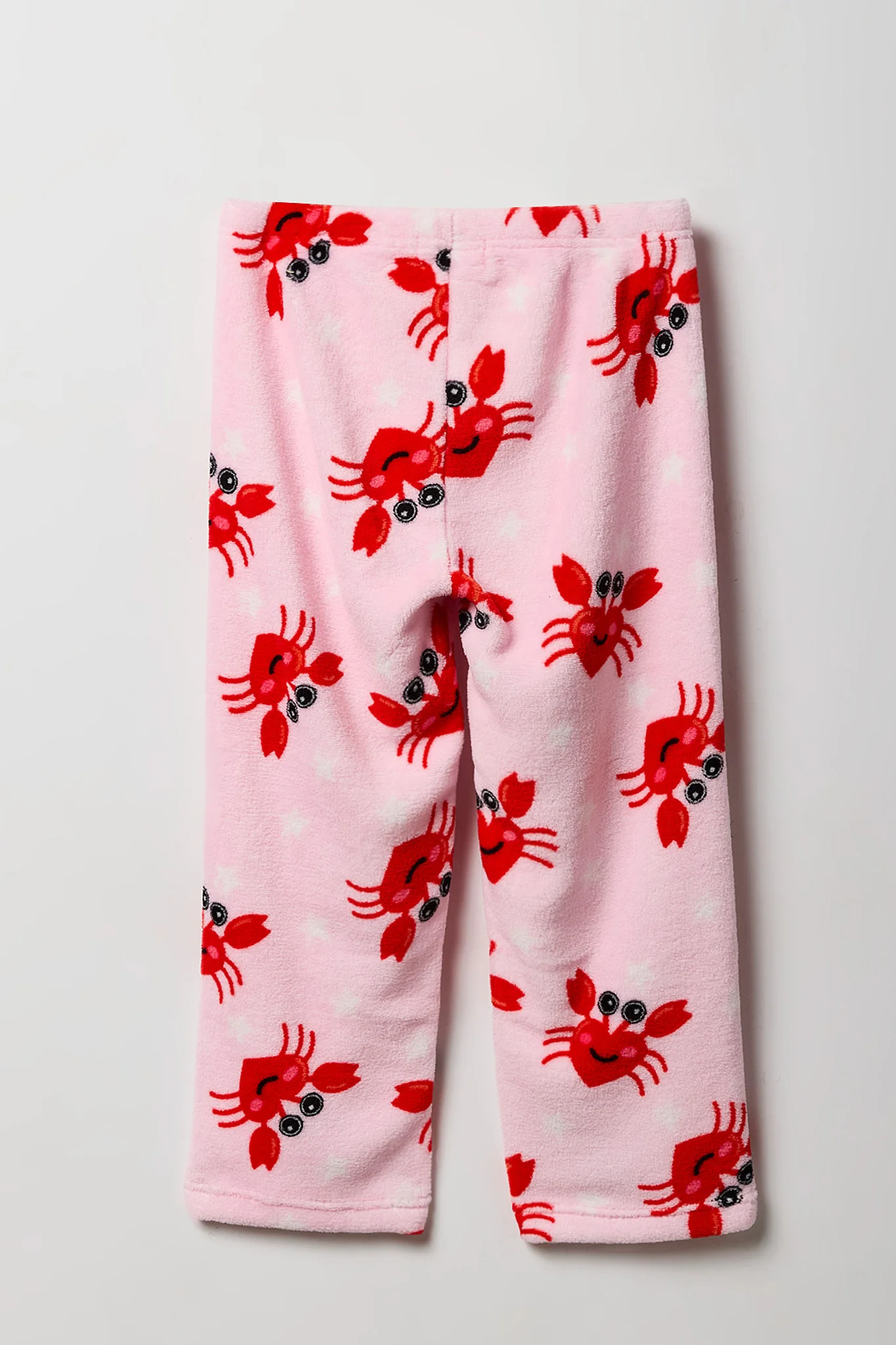 Girls Graphic T-Shirt & Plush Pant Pajama Set - Image 15