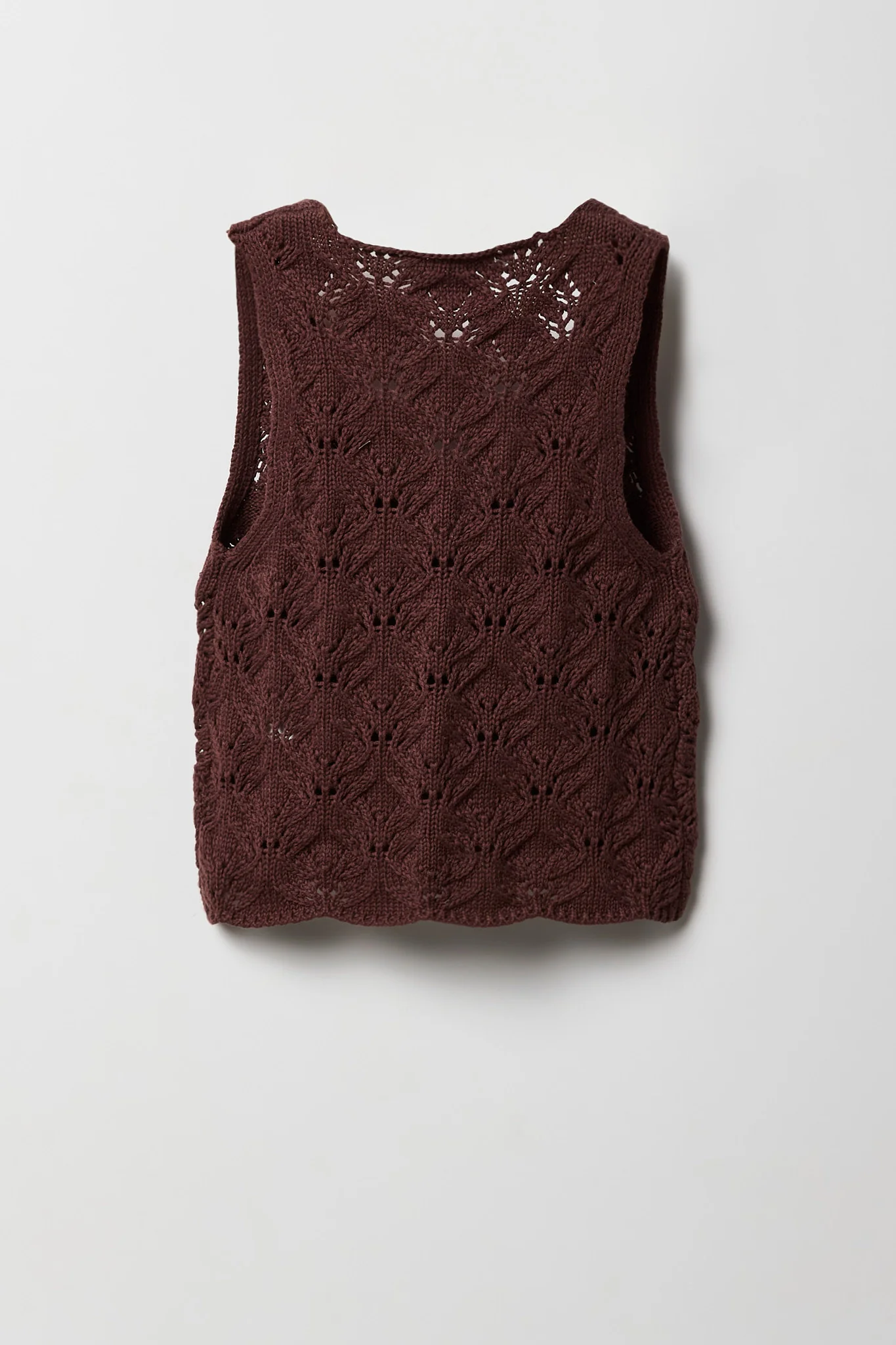Girls Crochet Self-Tie Vest - Image 4