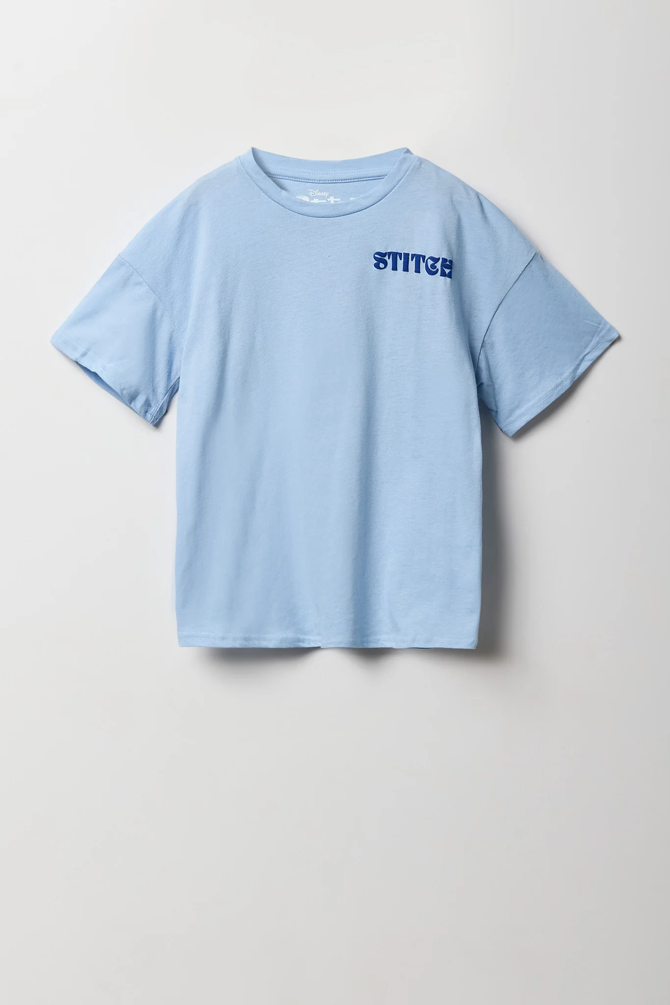 Girls Luxe Heavy Cotton Stitch Puff Print Oversized T-Shirt - Image 2