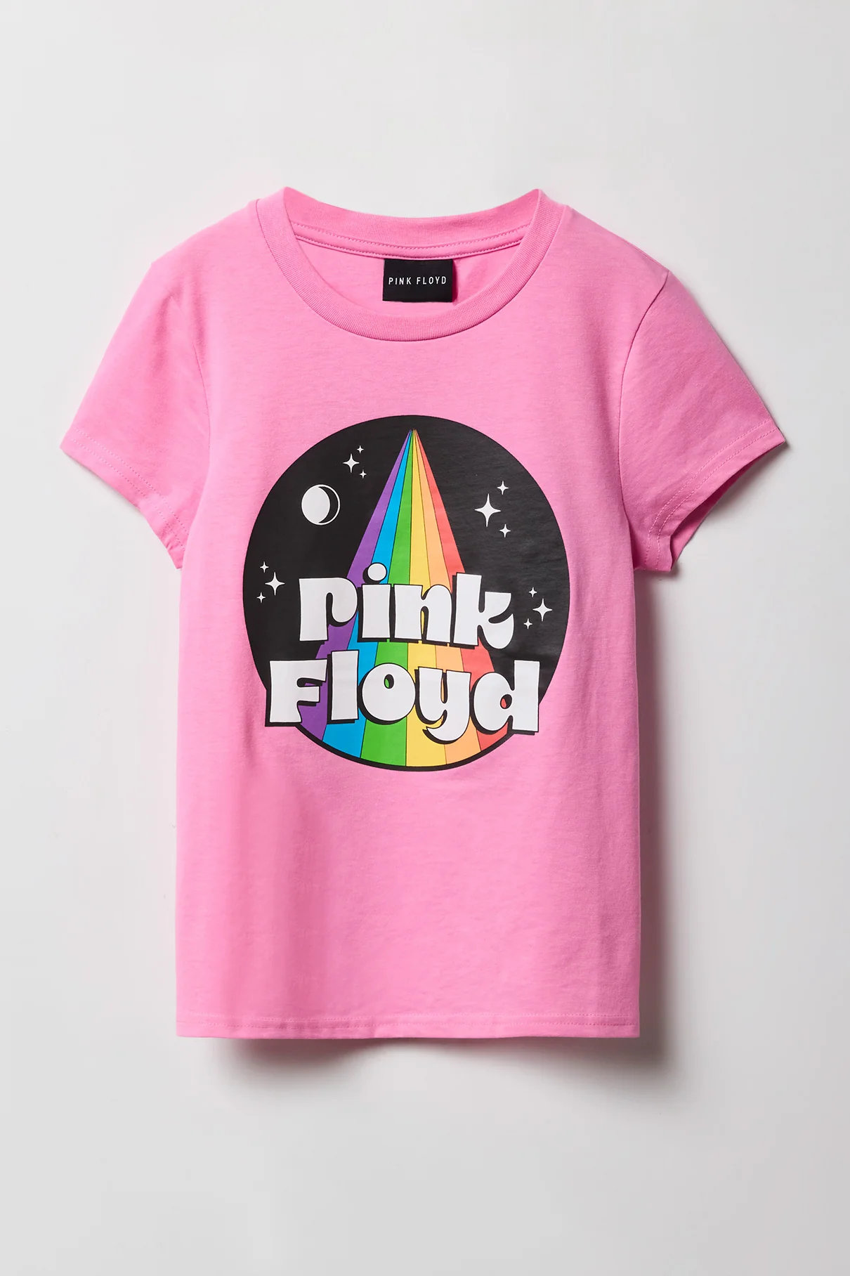 Girls Pink Floyd Oversized Graphic T-Shirt