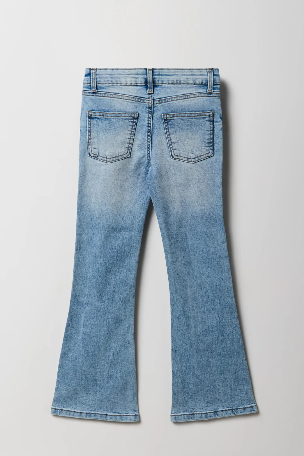 Girls Mid Rise Flare Jean - Image 4