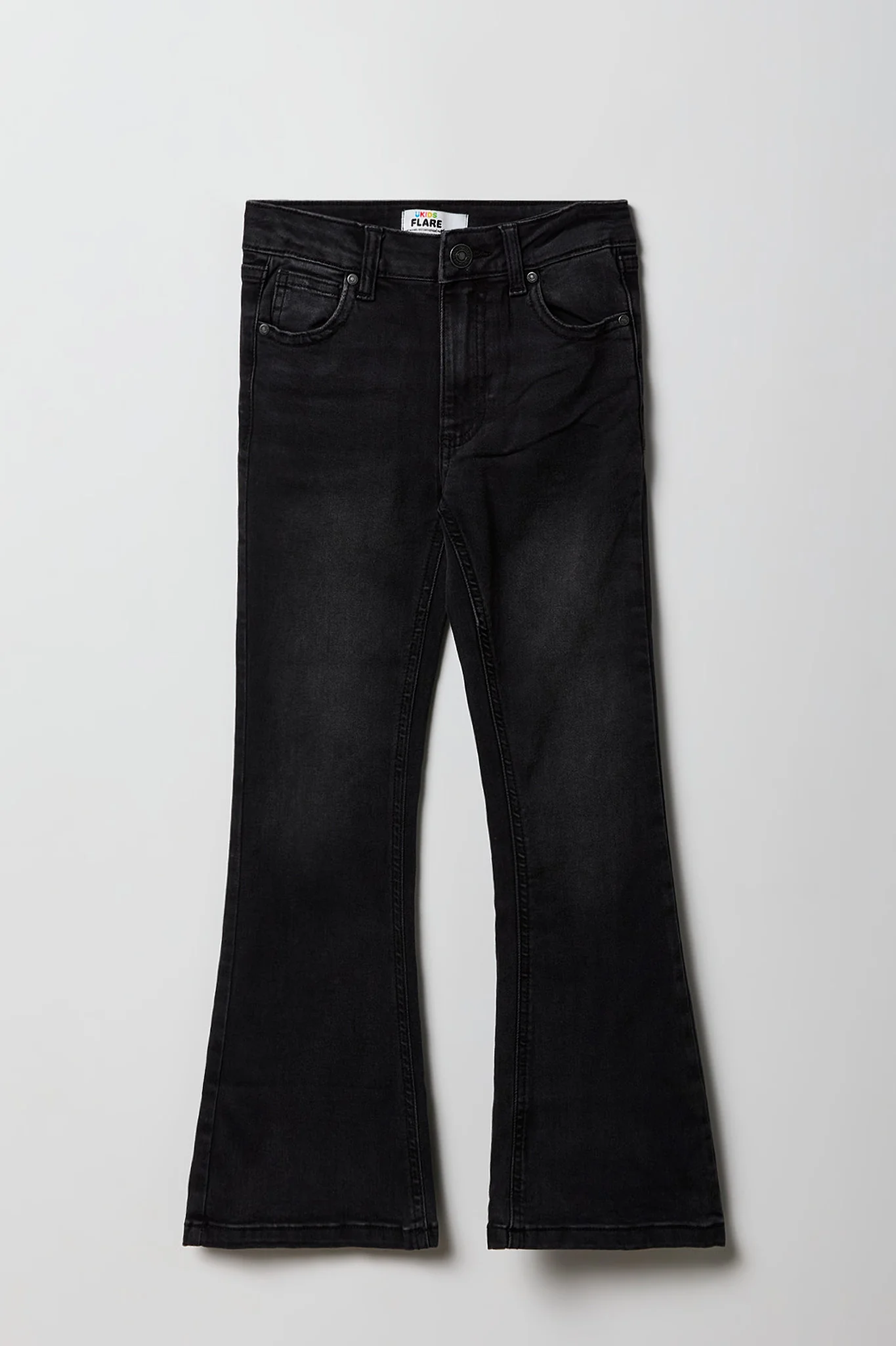Girls Mid Rise Flare Jean - Image 7