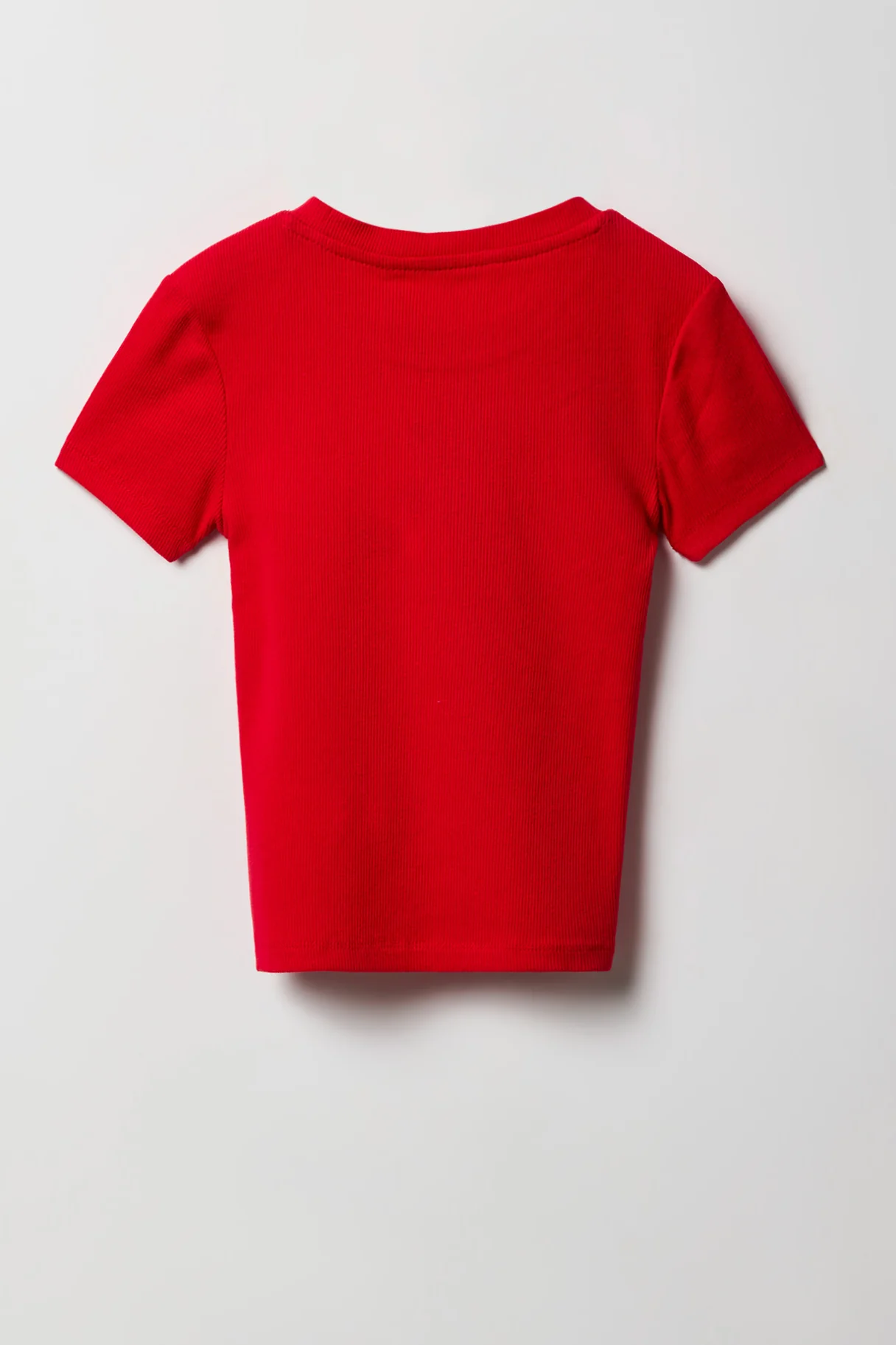 Girls Ribbed T-Shirt - Image 2