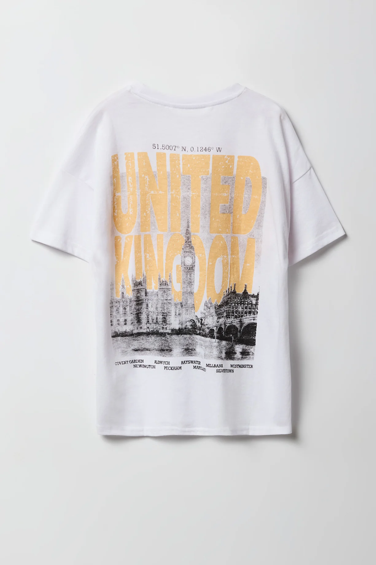 Kids Luxe Heavy Cotton Destination Graphic Oversized T-Shirt - Image 6