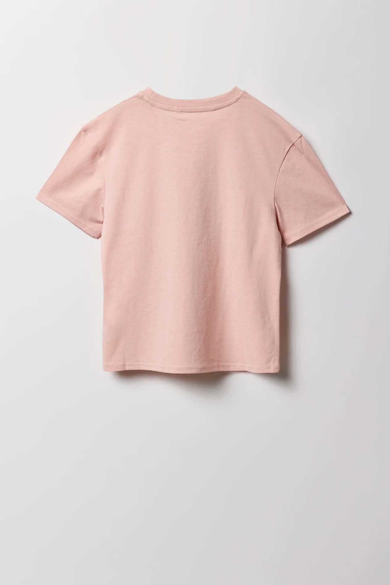 Girls Luxe Heavy Cotton Patched T-Shirt - Image 3