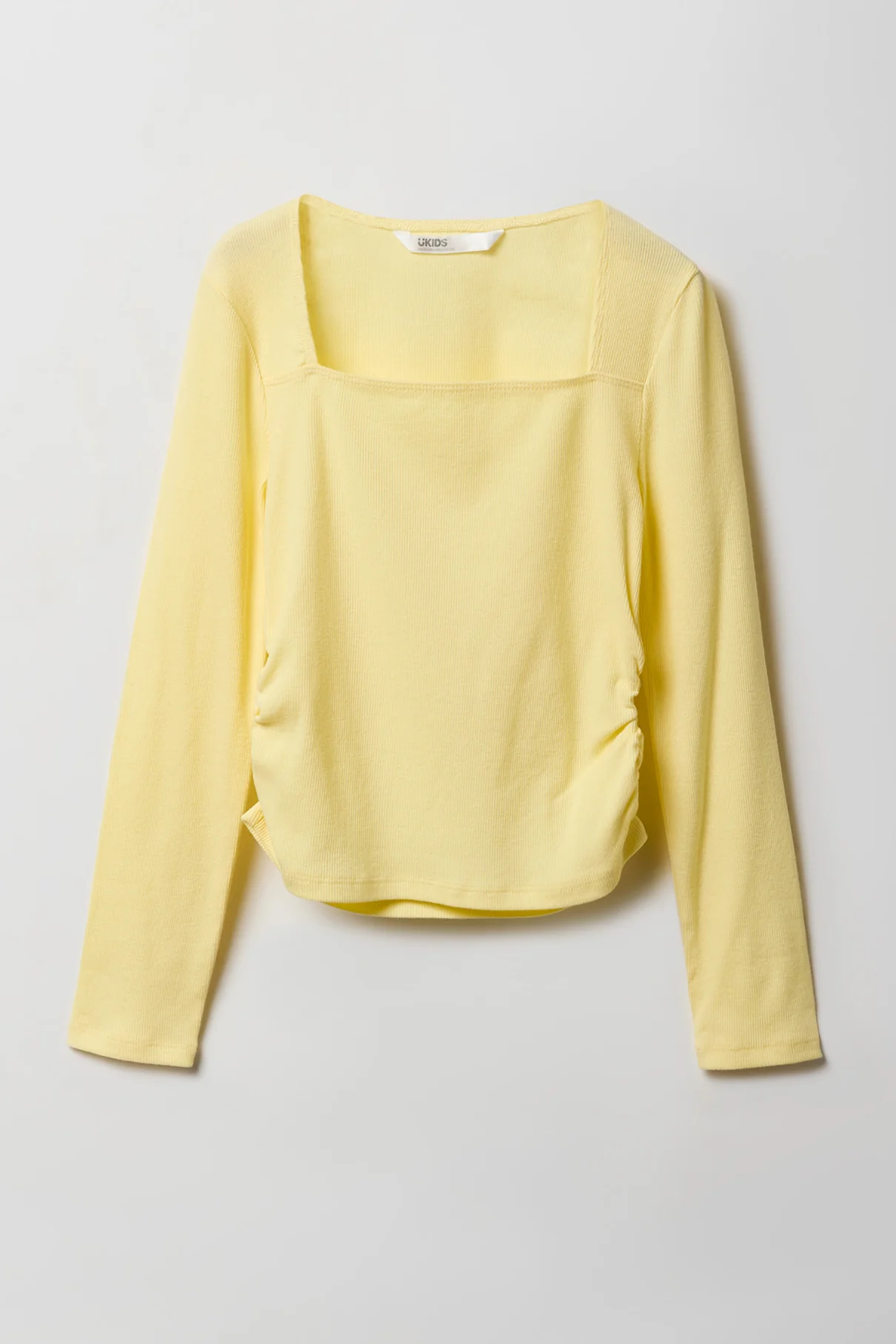 Girls Square Neck Long Sleeve Top - Image 7
