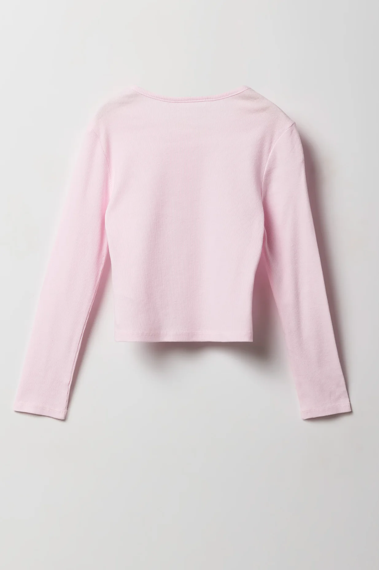 Girls Henley Long Sleeve Top - Image 2
