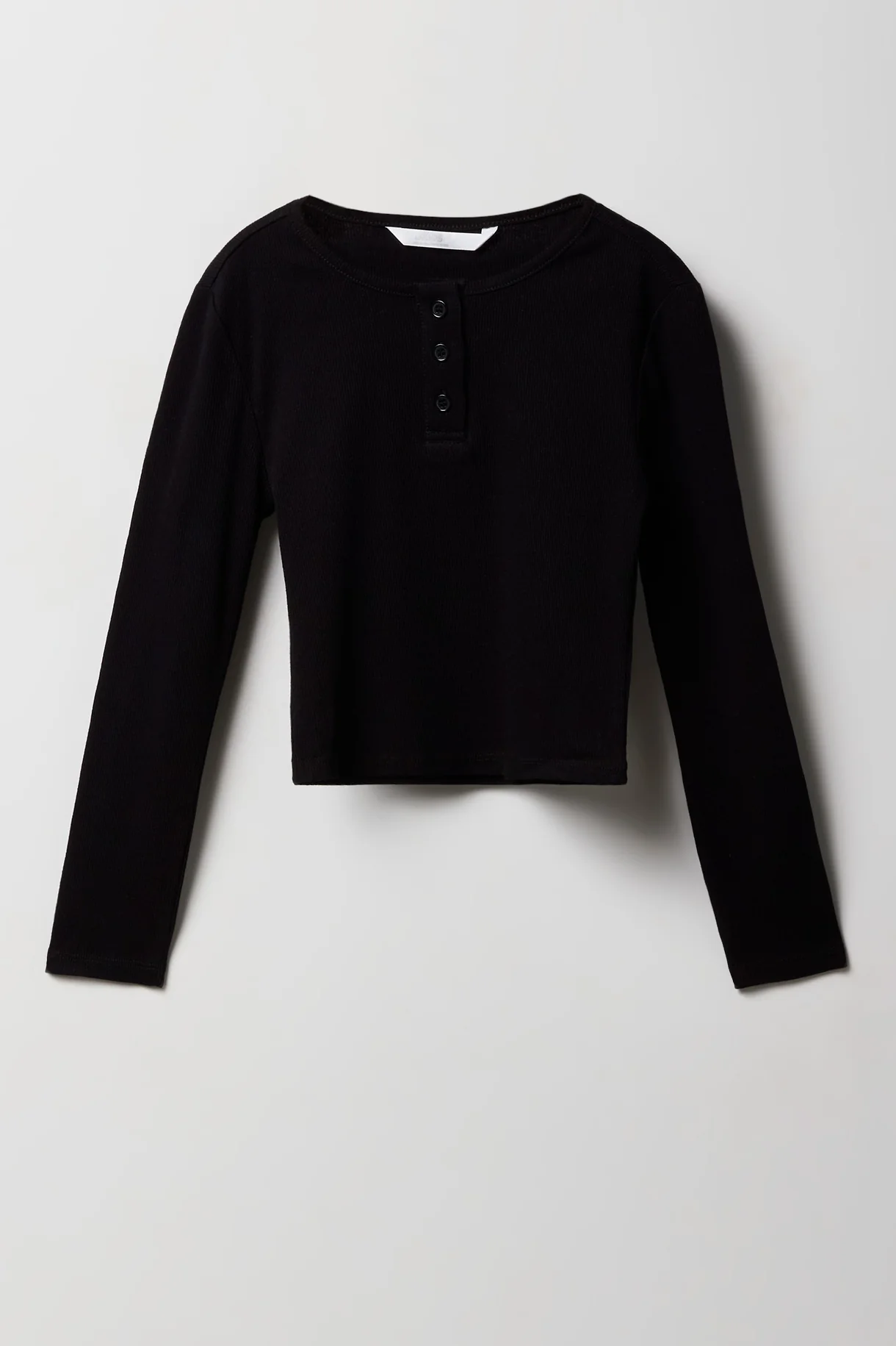 Girls Henley Long Sleeve Top - Image 5
