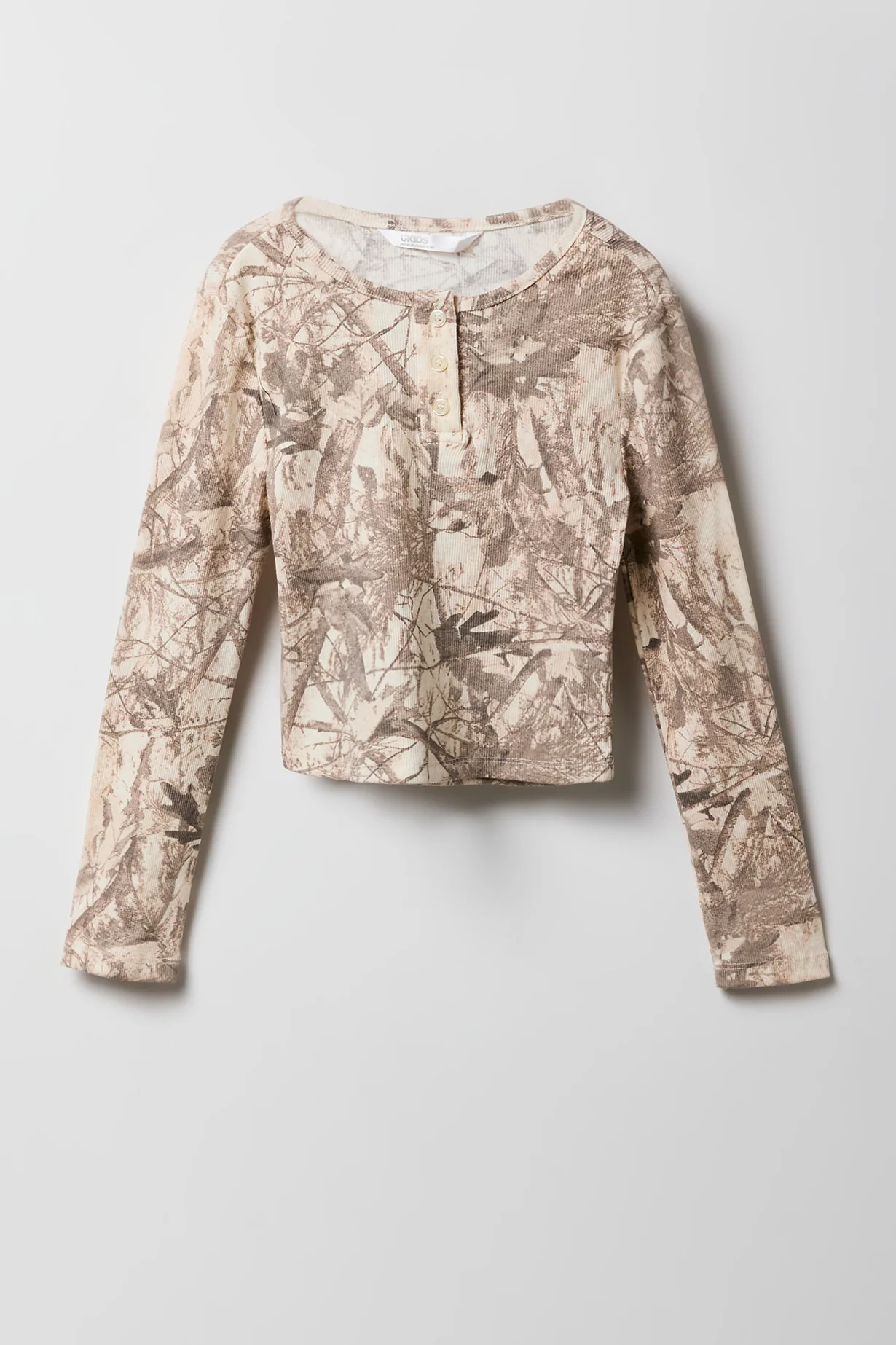 Girls Henley Long Sleeve Top - Image 7