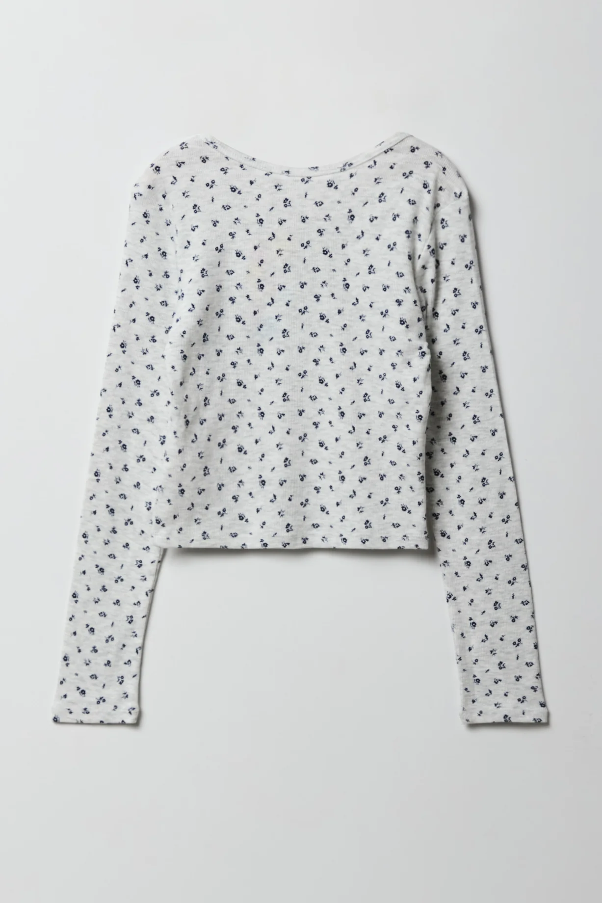Girls Ribbed Button-Up Cardigan - Image 2