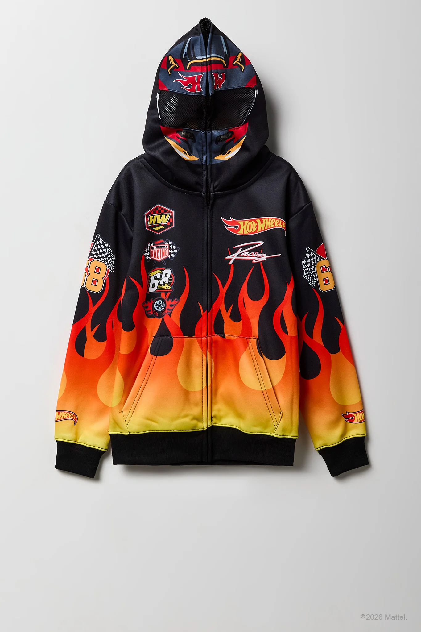 Hot Wheels™ Boys Printed Full-Zip Hoodie
