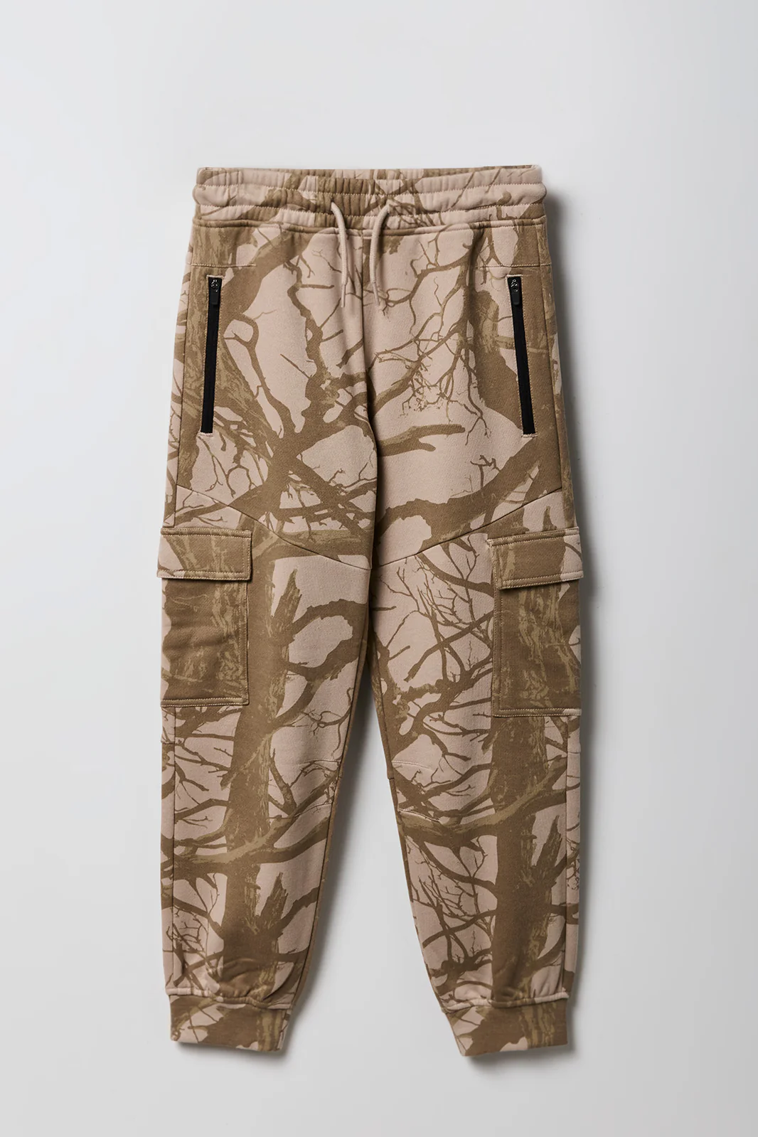 Kids Zipper Pocket Cargo Jogger
