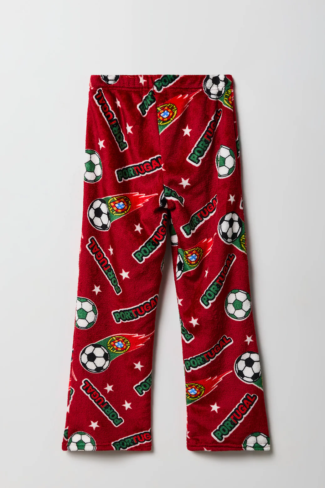 Kids Portugal Print Plush Pajama Pant - Image 2