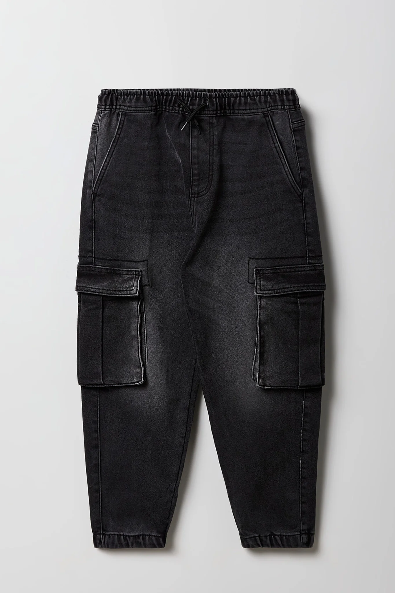 Boys Denim Cargo Jogger - Image 3