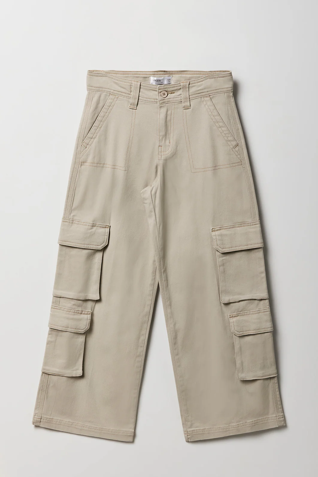 Pantalon cargo à poches multiples pour filles - Image 3