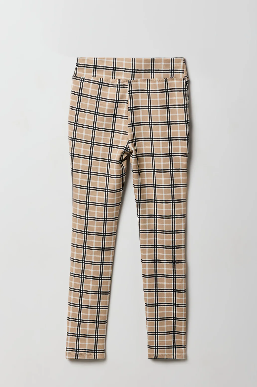 Girls Plaid Zipper Pocket Legging - Image 6
