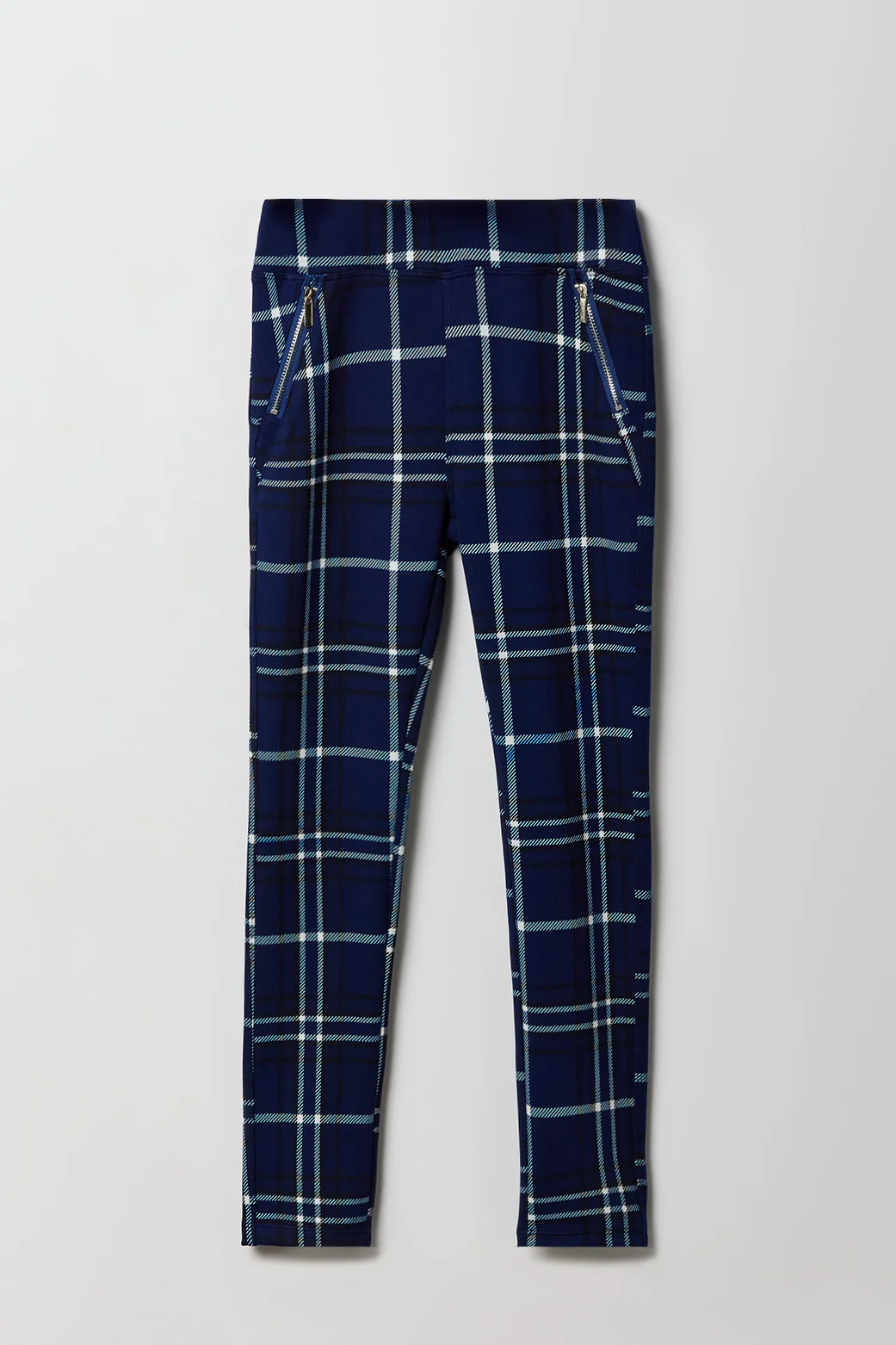 Legging à carreaux avec poche à glissière pour filles - Image 5