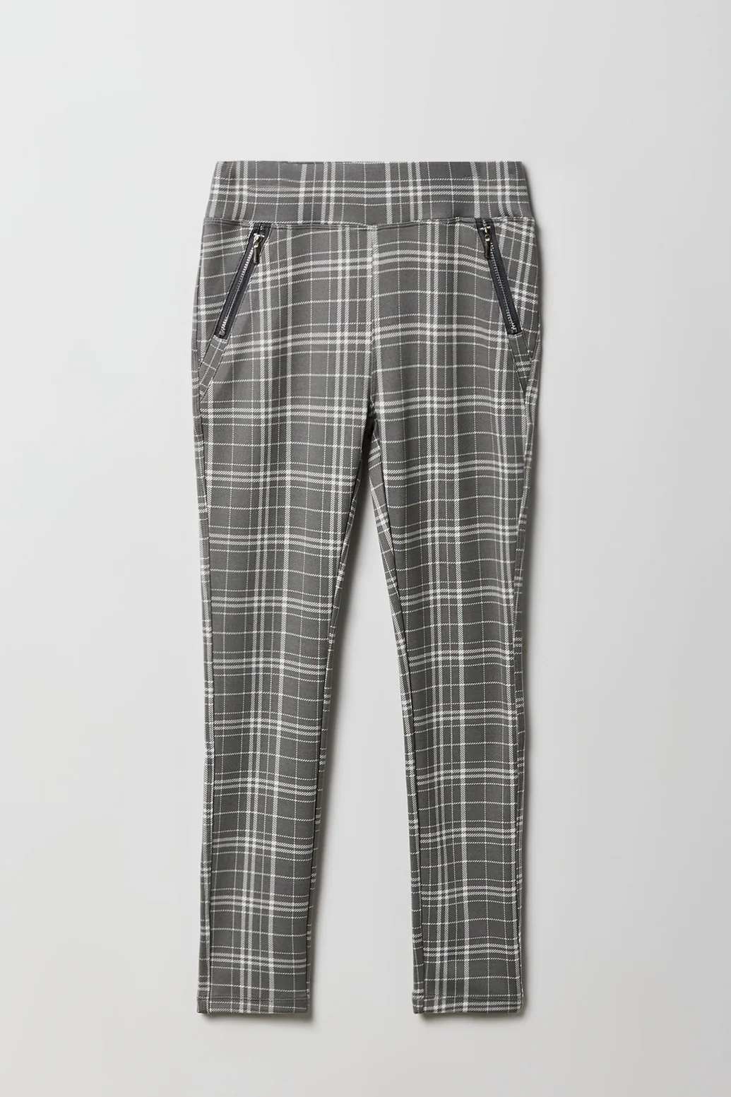 Legging à carreaux avec poche à glissière pour filles - Image 8