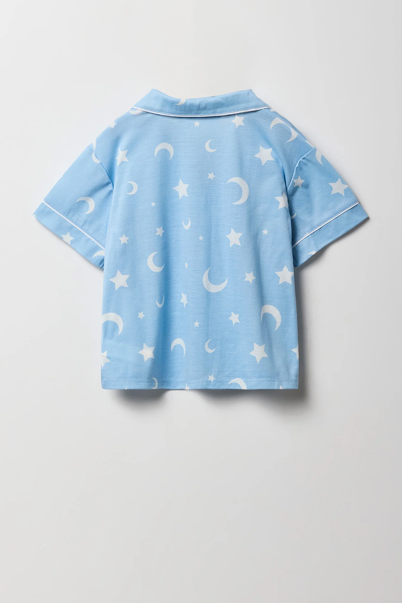Ensemble pyjama avec haut boutonné et pantalon pour fille - Image 8
