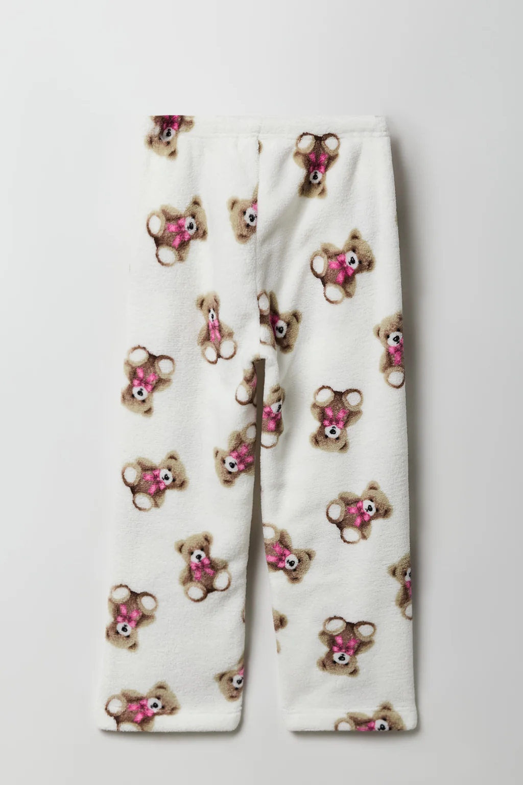 Pantalon de pyjama pelucheux imprimé pour filles - Image 4