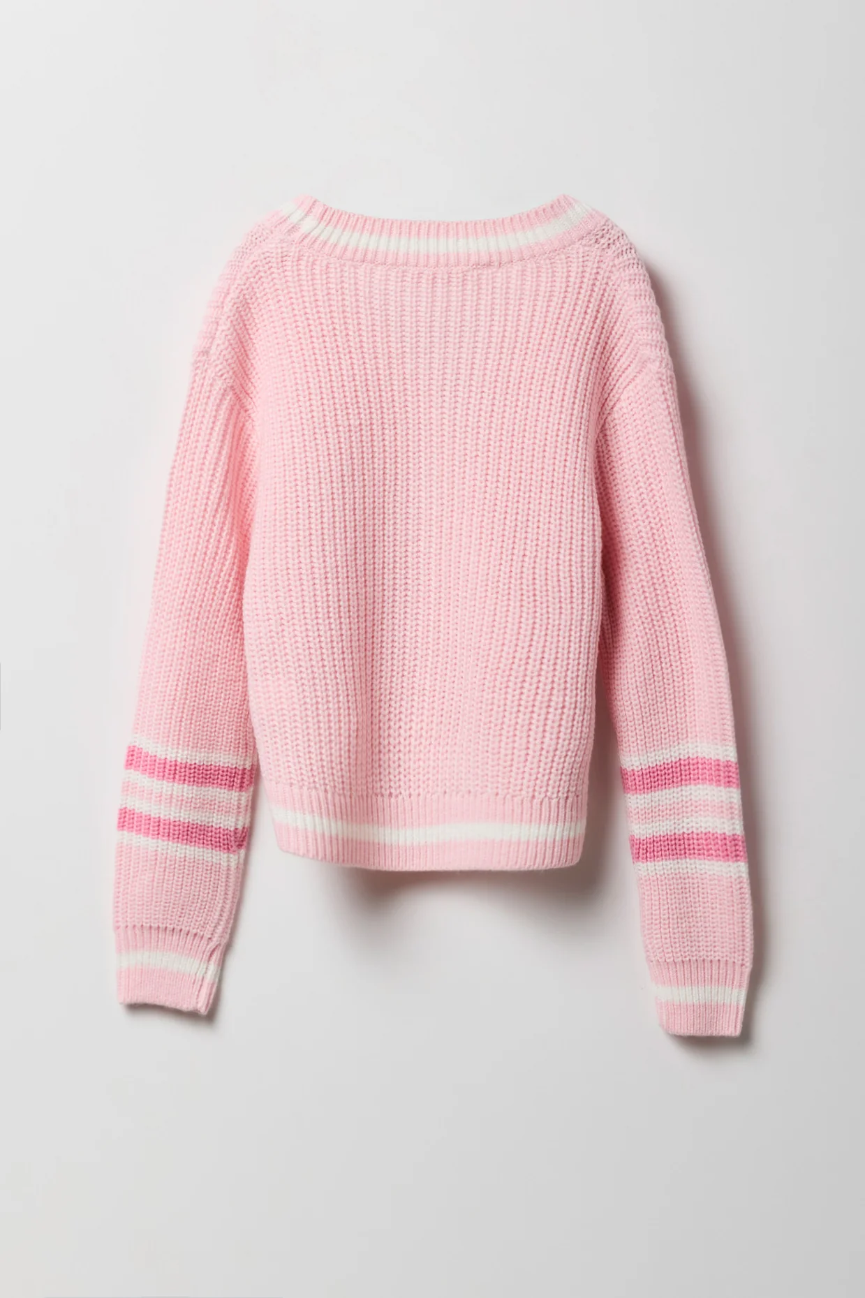 Cardigan en tricot à broderie en chenille pour filles - Image 6