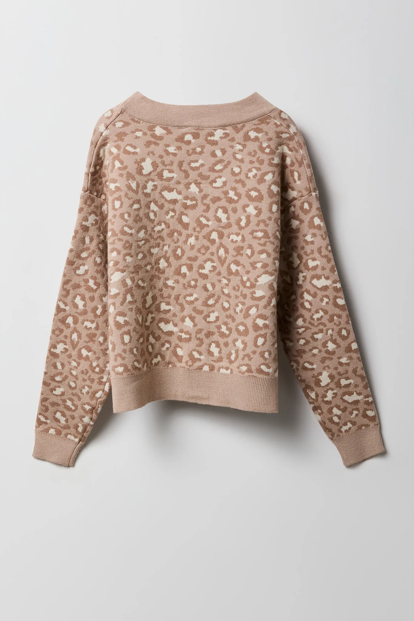 Girls Jacquard Knit Cardigan - Image 10