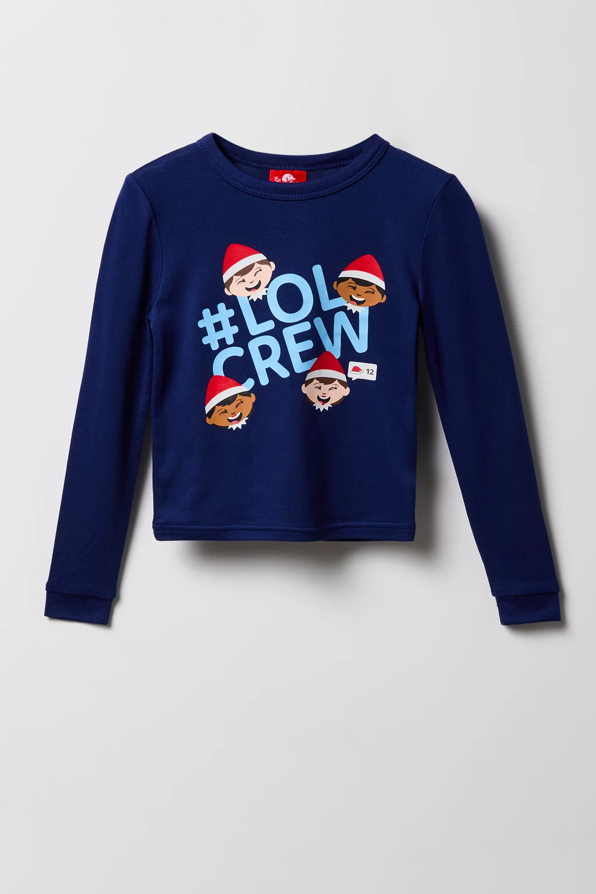 Toddler Fammy Jammies Texting Crew The Elf on the Shelf® Pajama Set - Image 2